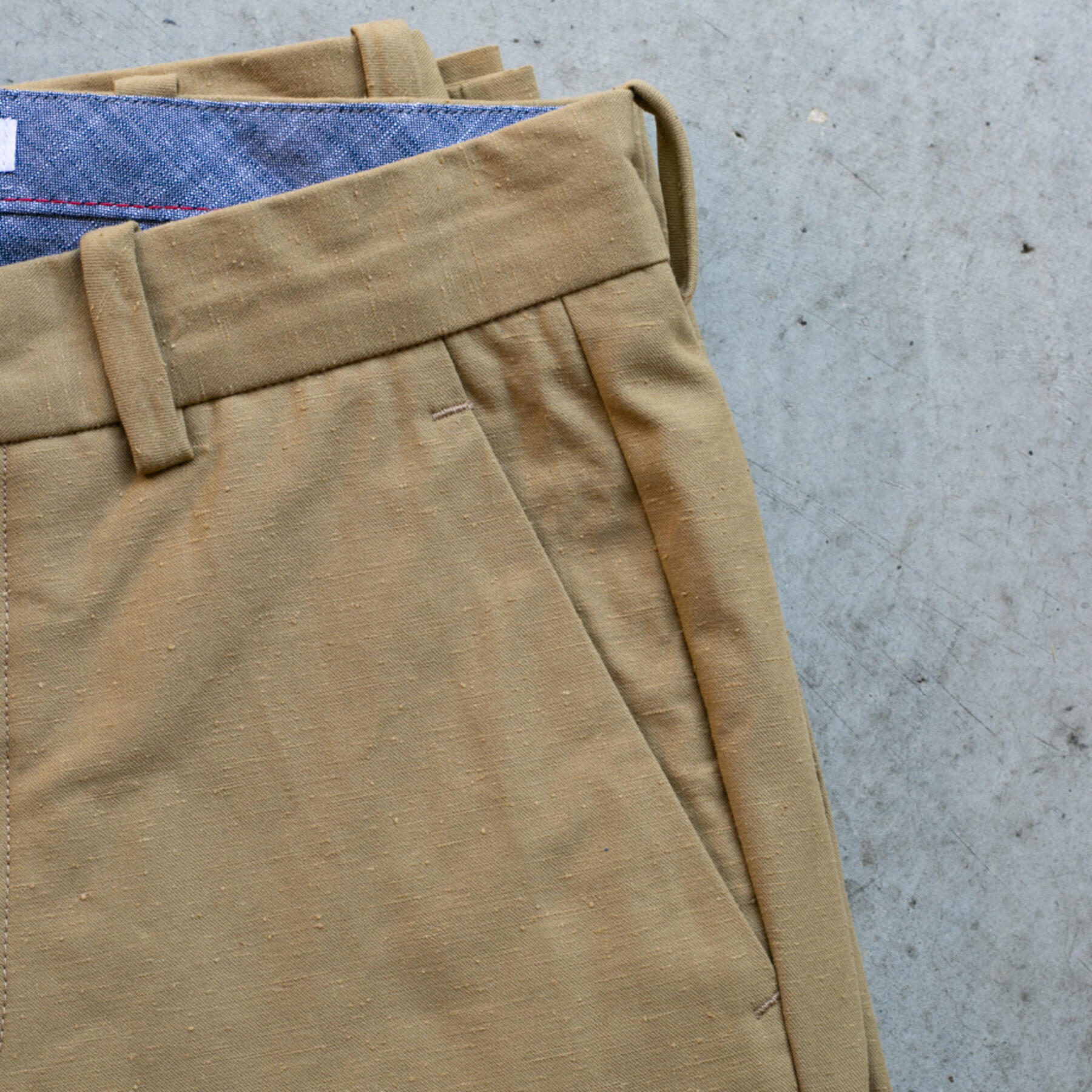 gustin #227 ultra soft nep chinos - camel