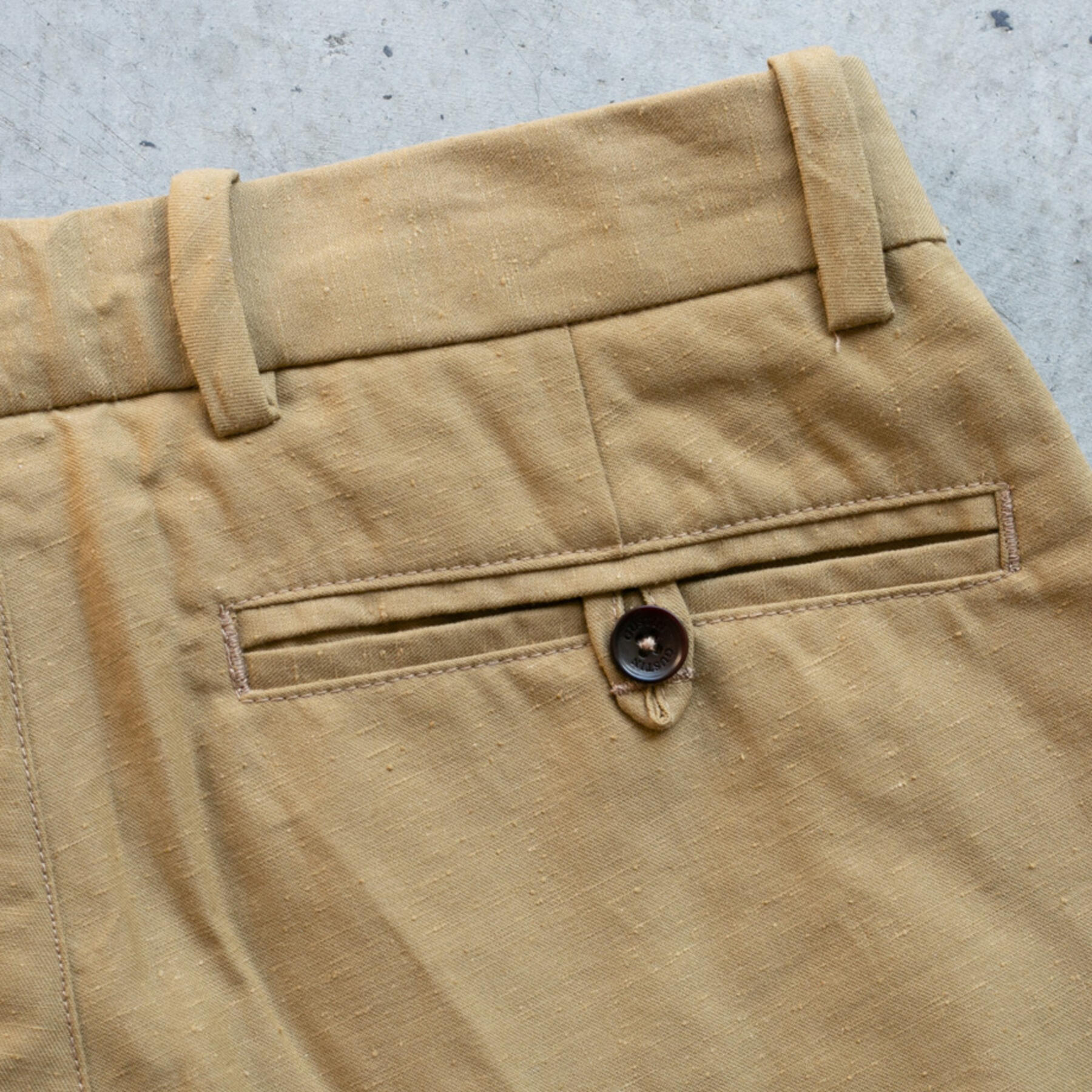 gustin #227 ultra soft nep chinos - camel