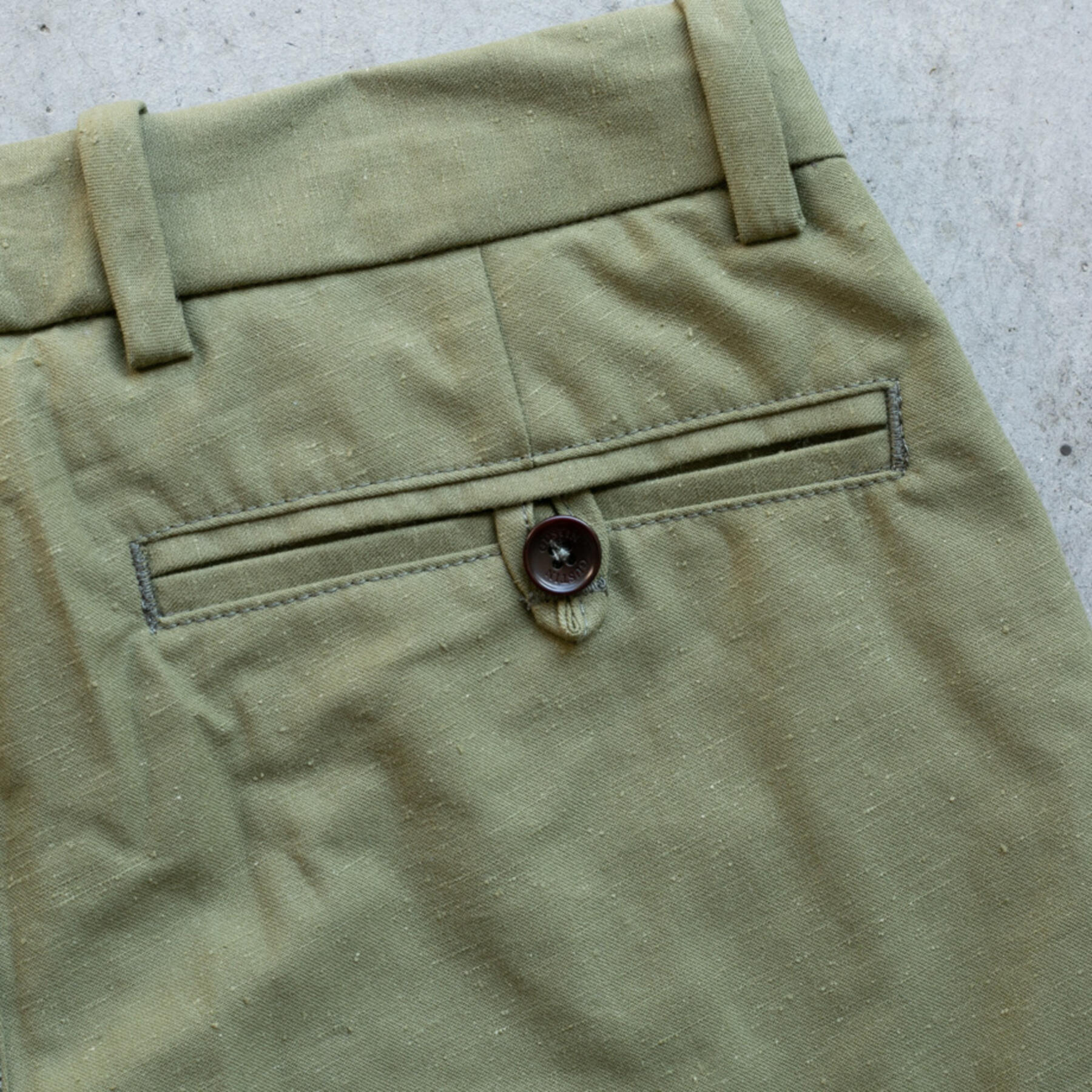 gustin #228 ultra soft nep chinos - olive