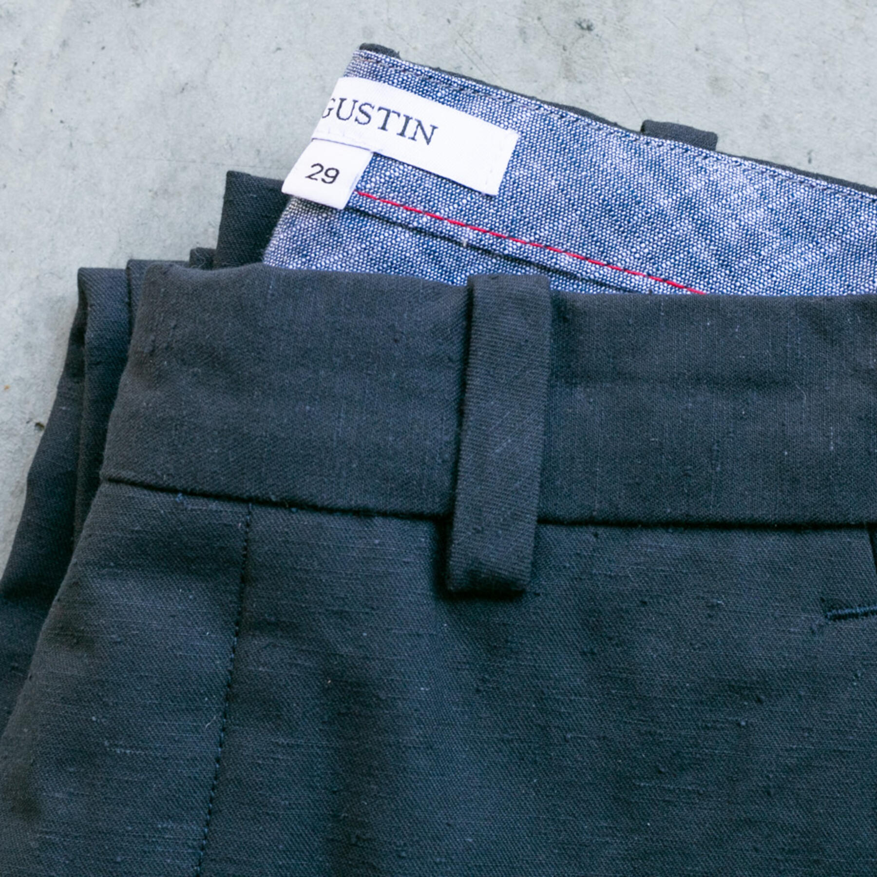 gustin #229 ultra soft nep chinos - navy