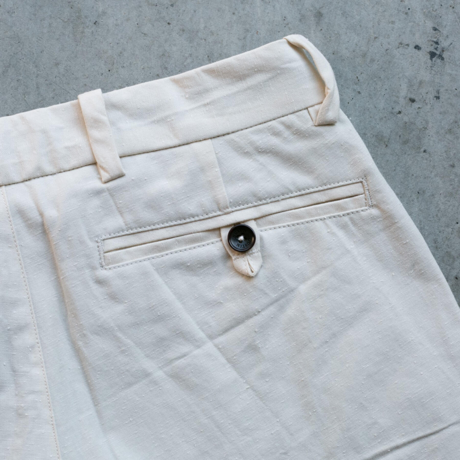 gustin #231 ultra soft nep chinos - natural