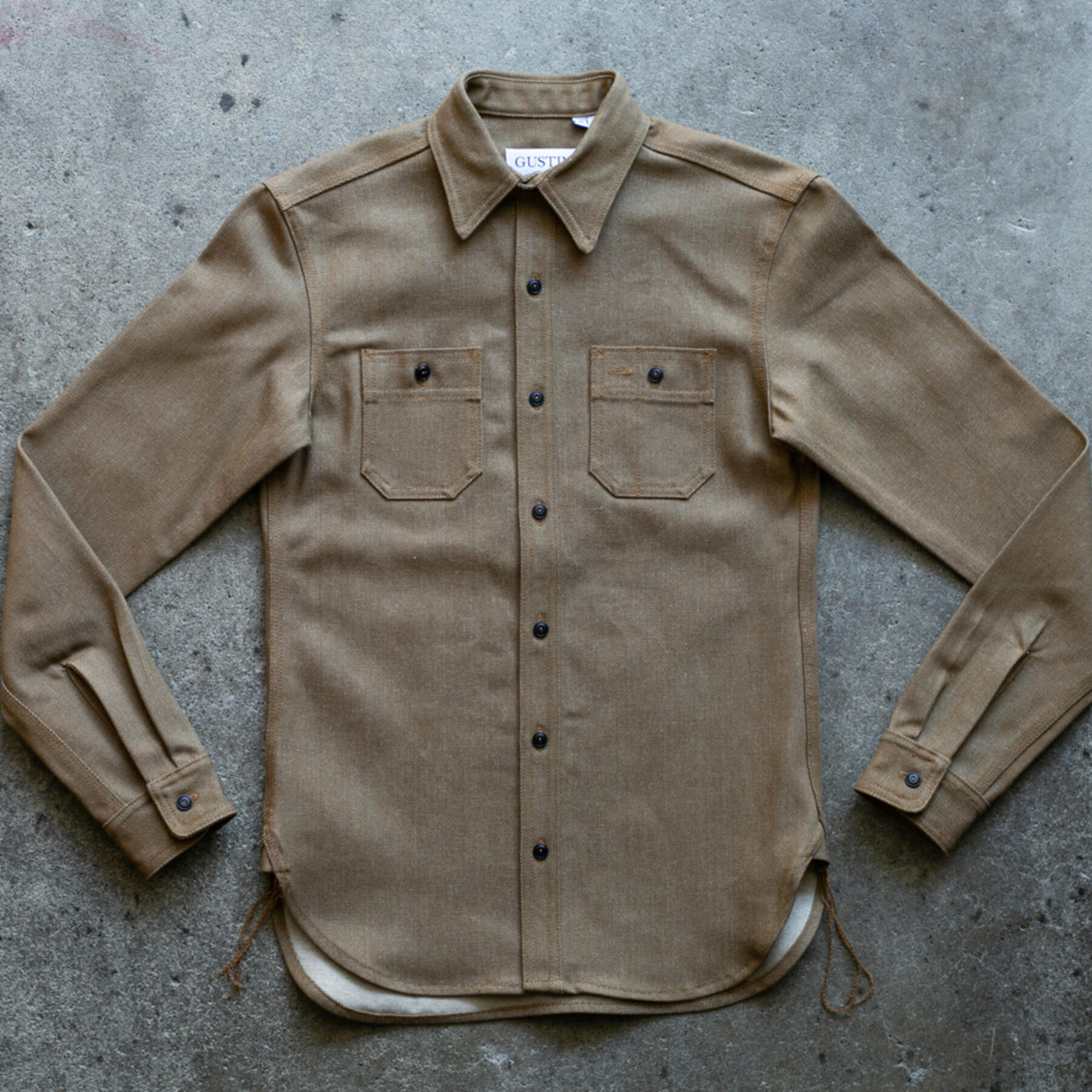 gustin #141 big gold workshirt