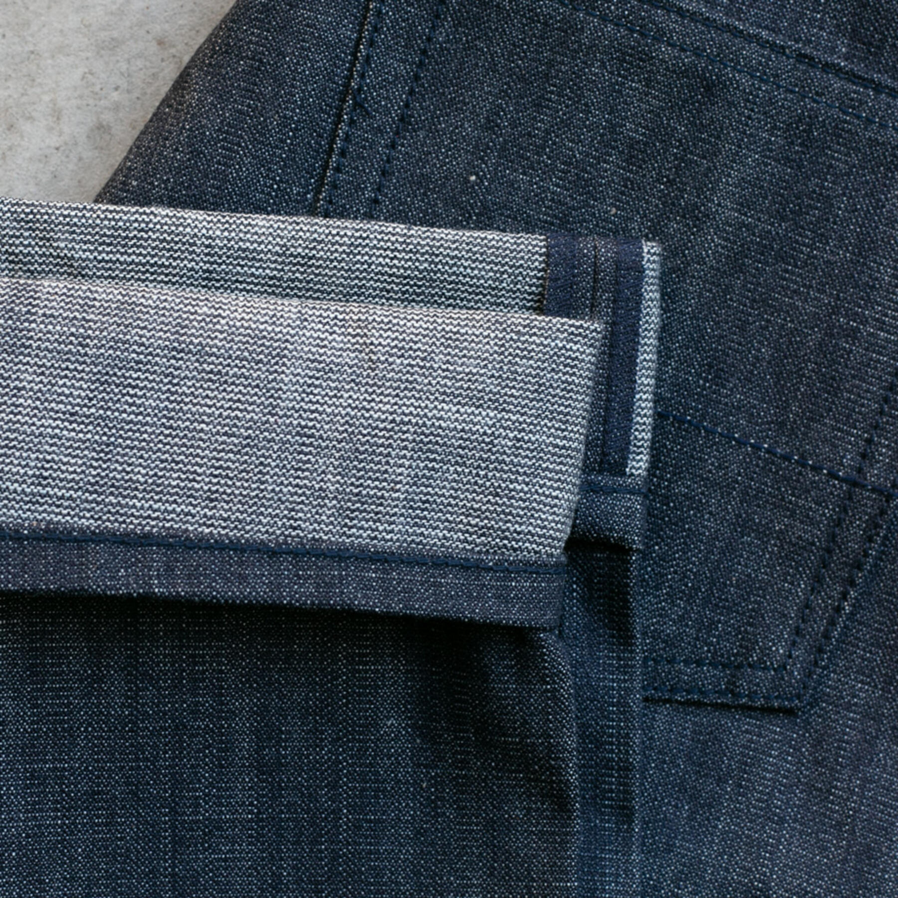 gustin #266 heavy indigo broken twill