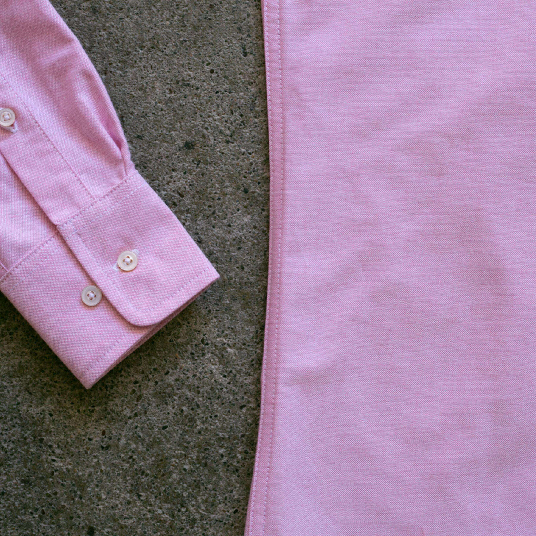 gustin #1098 selvedge oxford - pink