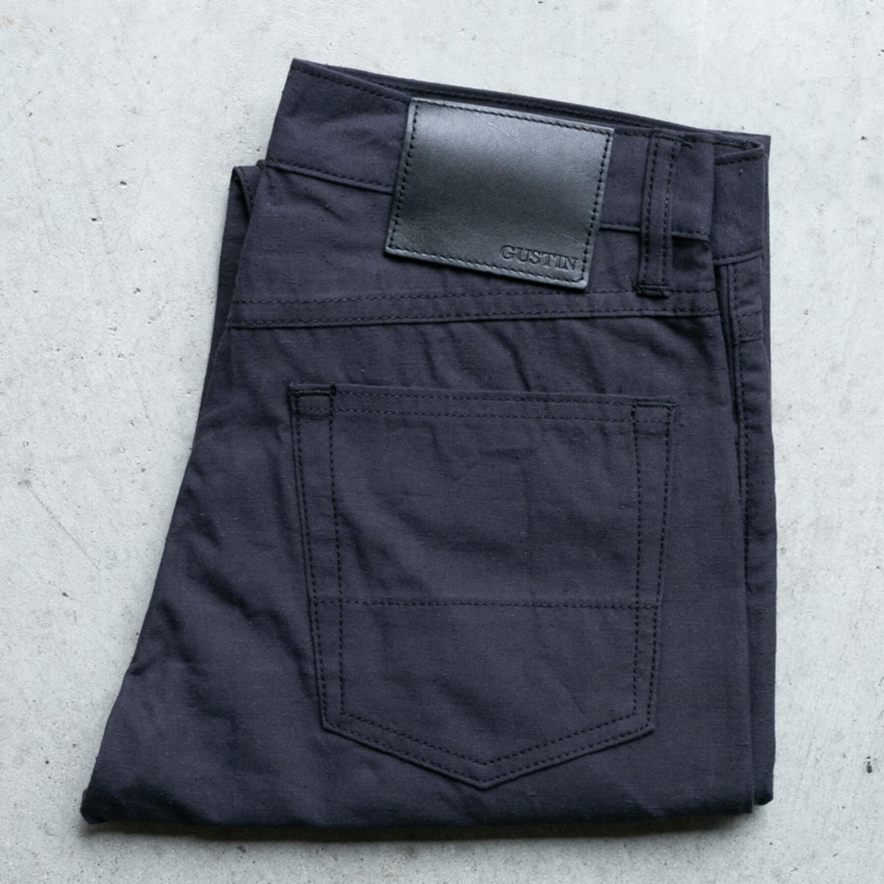 gustin #272 ultra soft nep 5 pocket - midnight