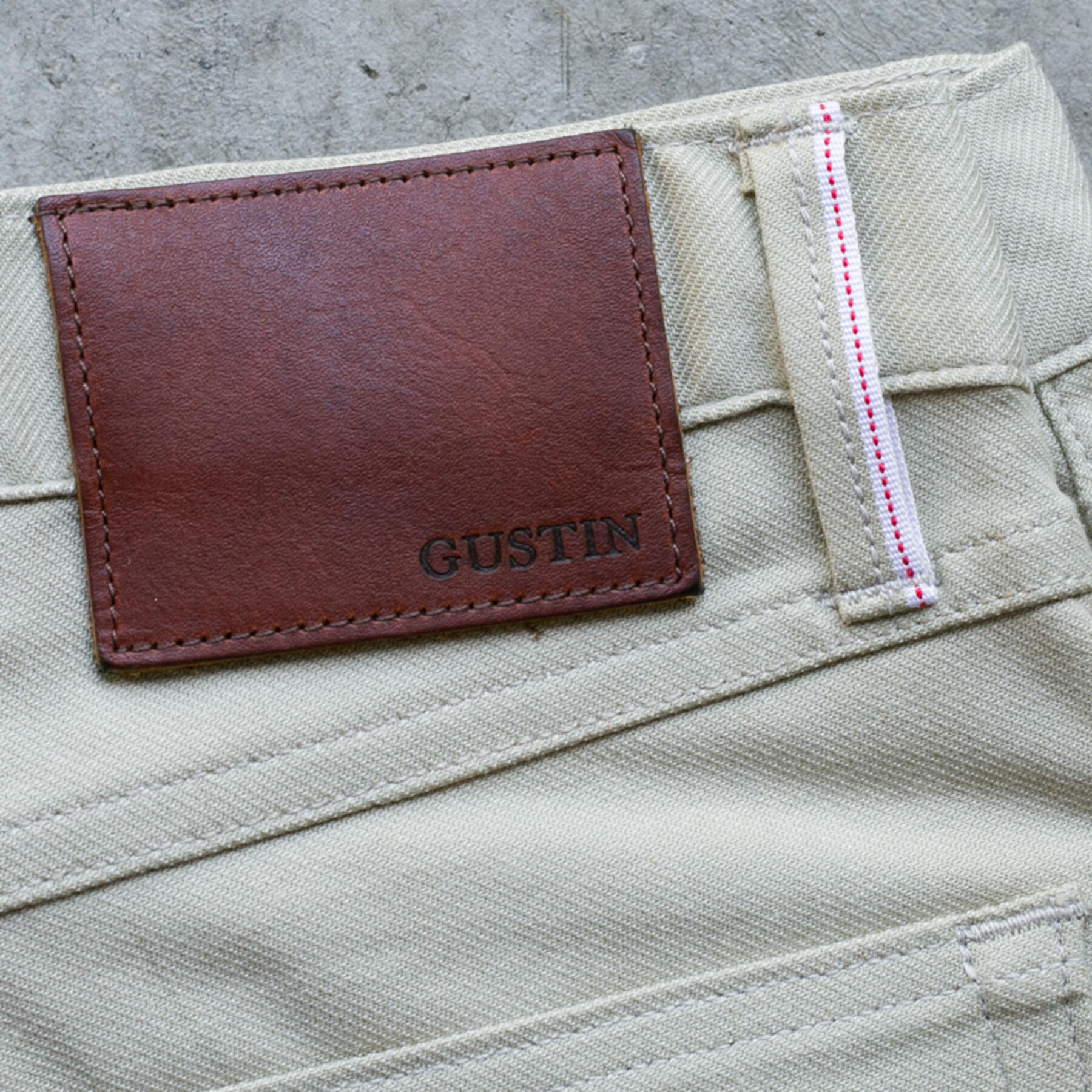 gustin #549 double super selvedge