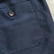 gustin #61 egyptian giza moleskin shorts - navy