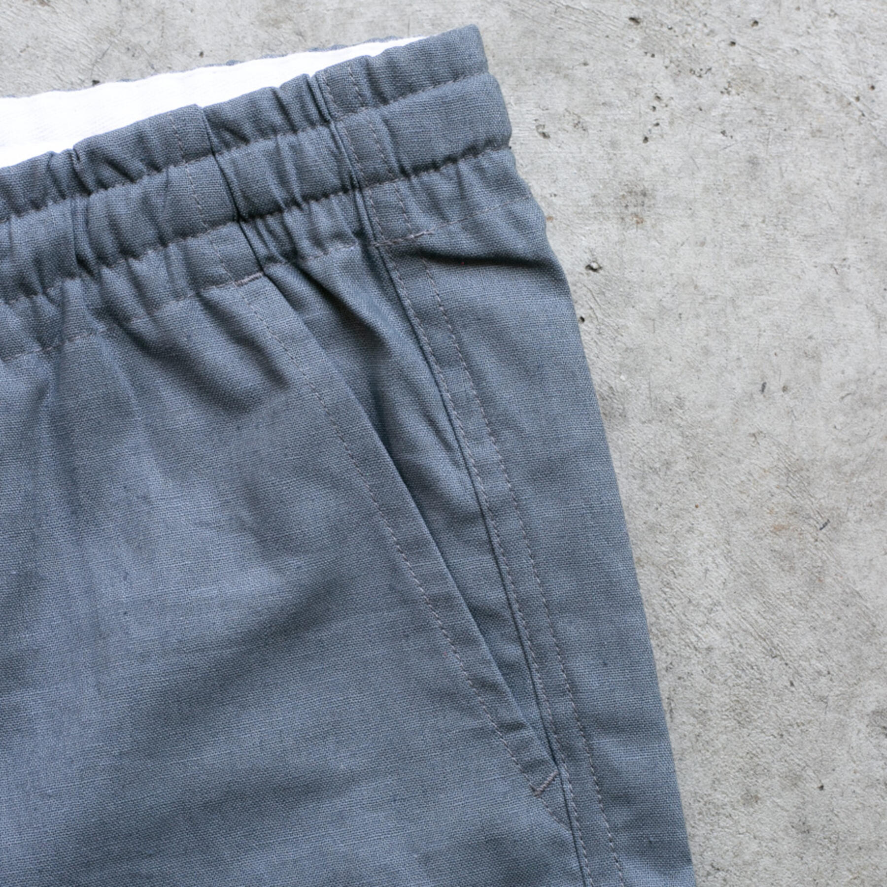 gustin classic linen joggers - iron