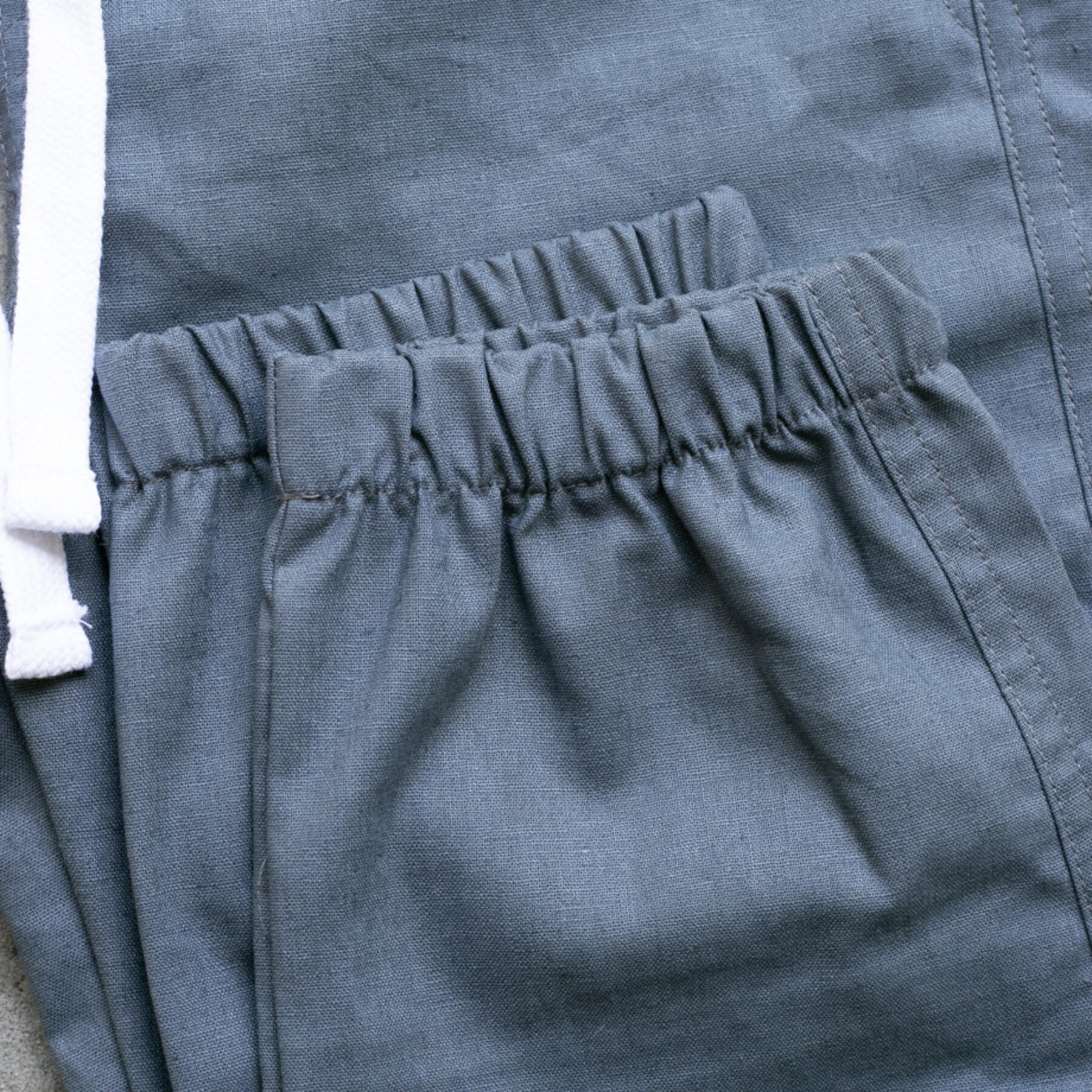 gustin classic linen joggers - iron