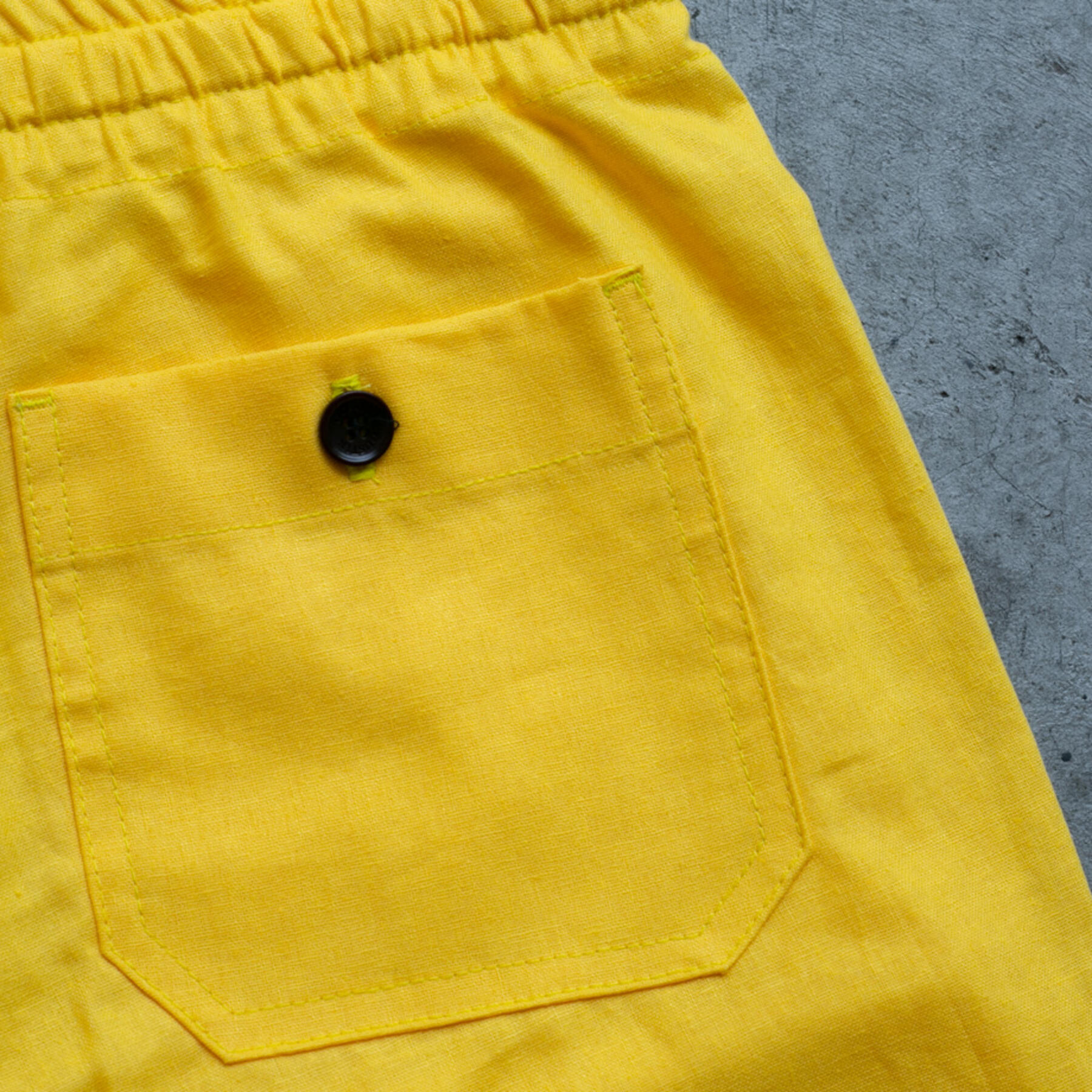 gustin classic linen joggers - sun