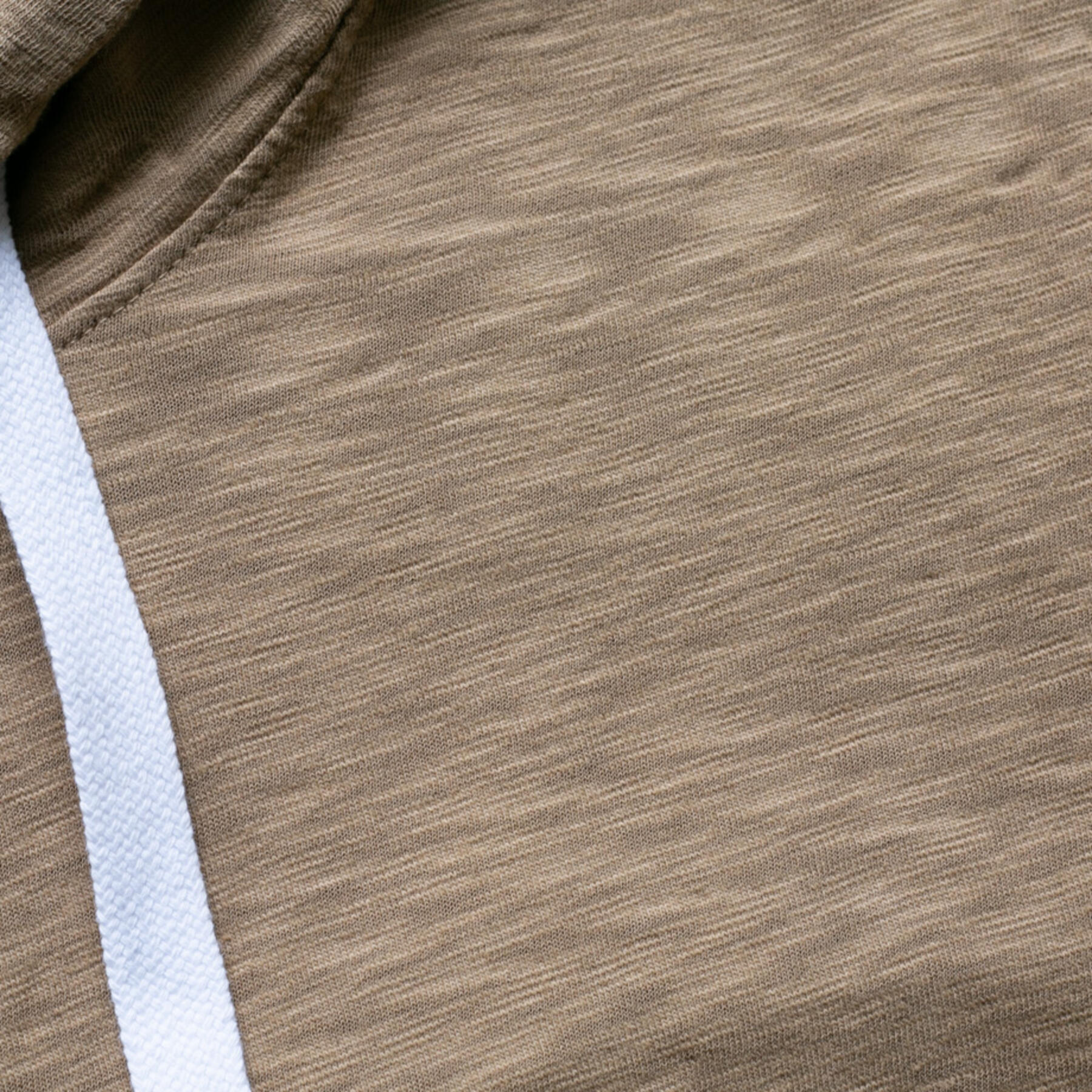 gustin big slub hoodie - gold brown
