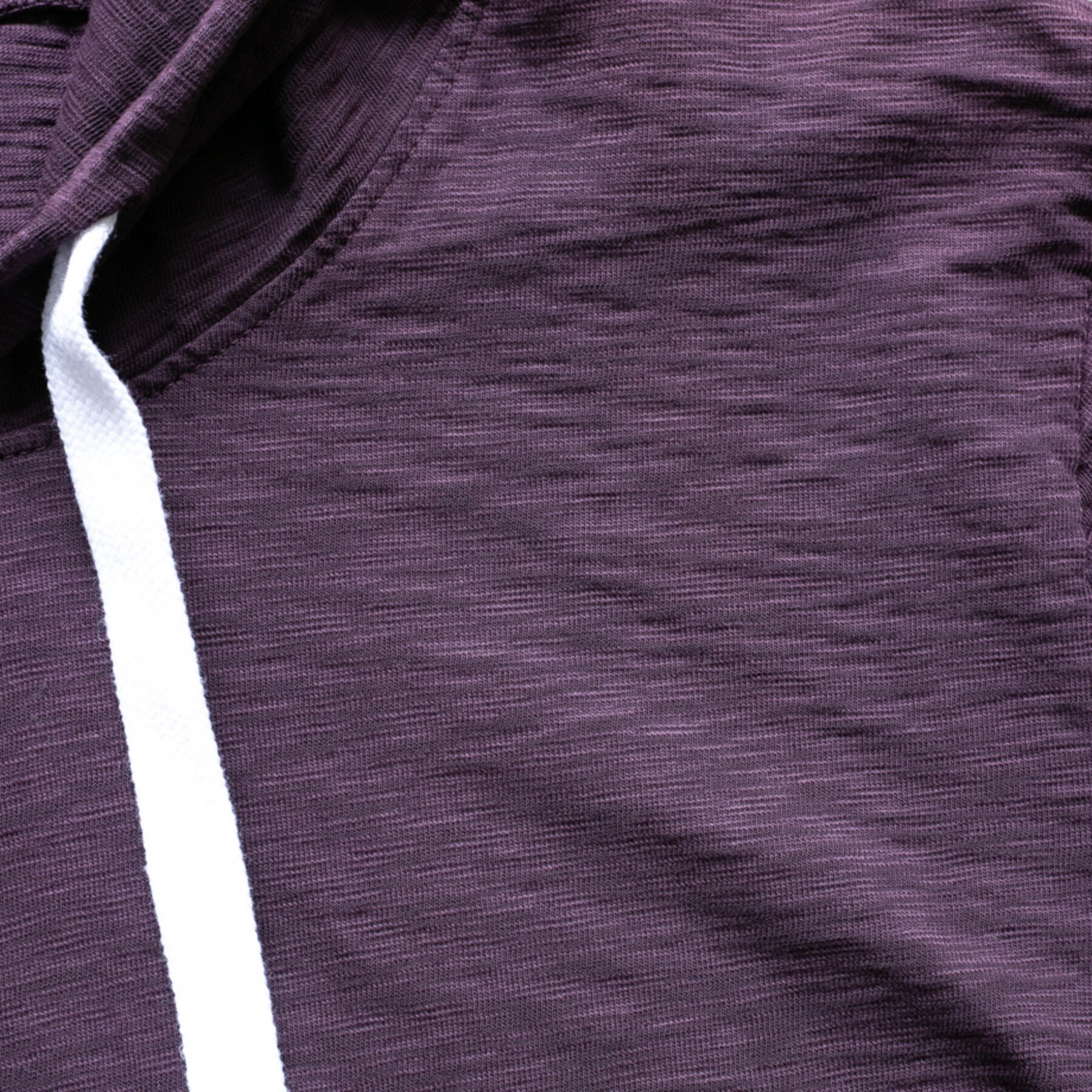 gustin big slub hoodie - oxblood