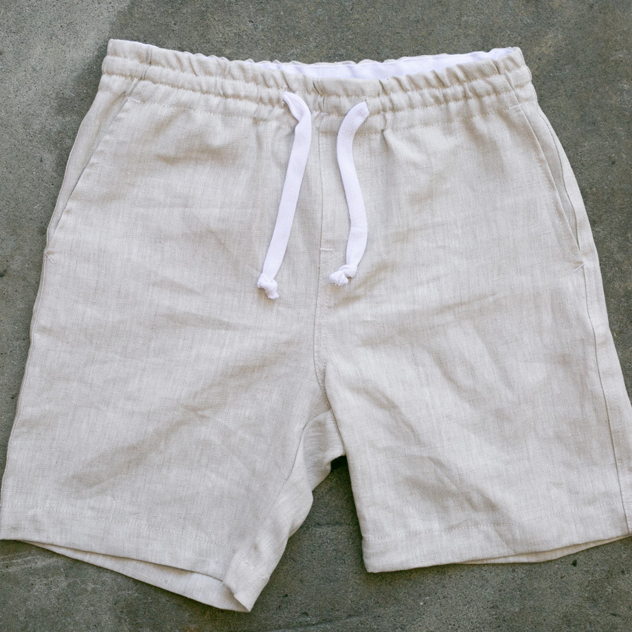 【I AM MARI】Mabanti Linen Banding Shorts be9adbe233e9898befd7b2599c615a
