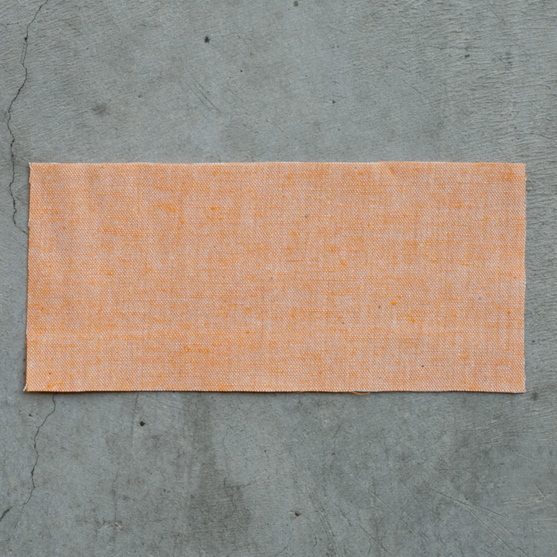 gustin #1128 summer chambray short sleeve shirt - tangerine