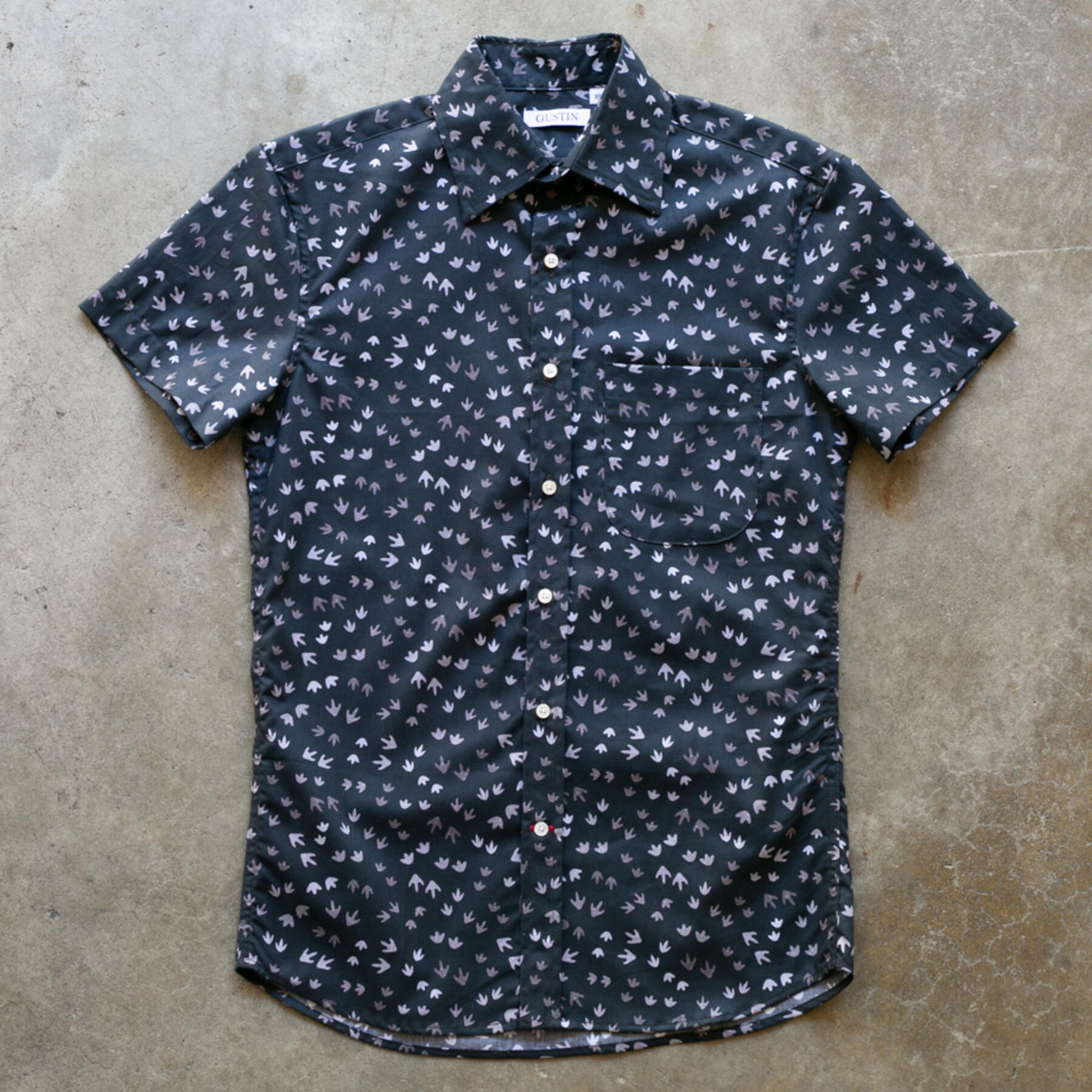 gustin #1131 rays shirt - black
