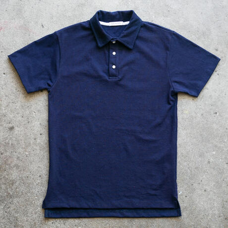 gustin indigo dye polo 2 pack