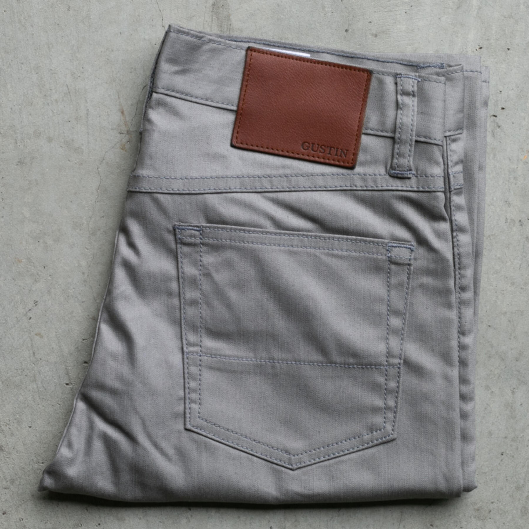 gustin #285 japan feather denim - steel