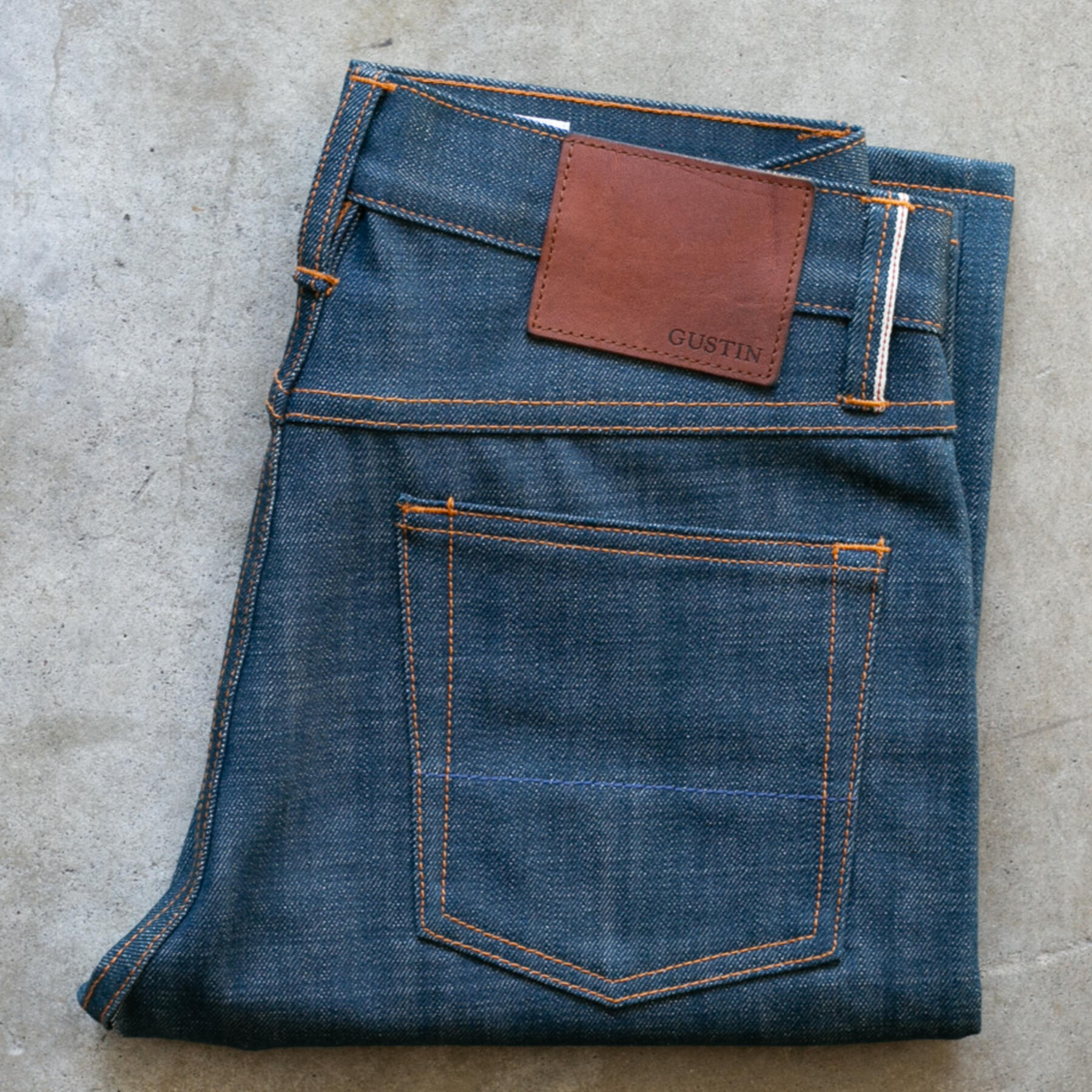 gustin #553 union slub selvedge