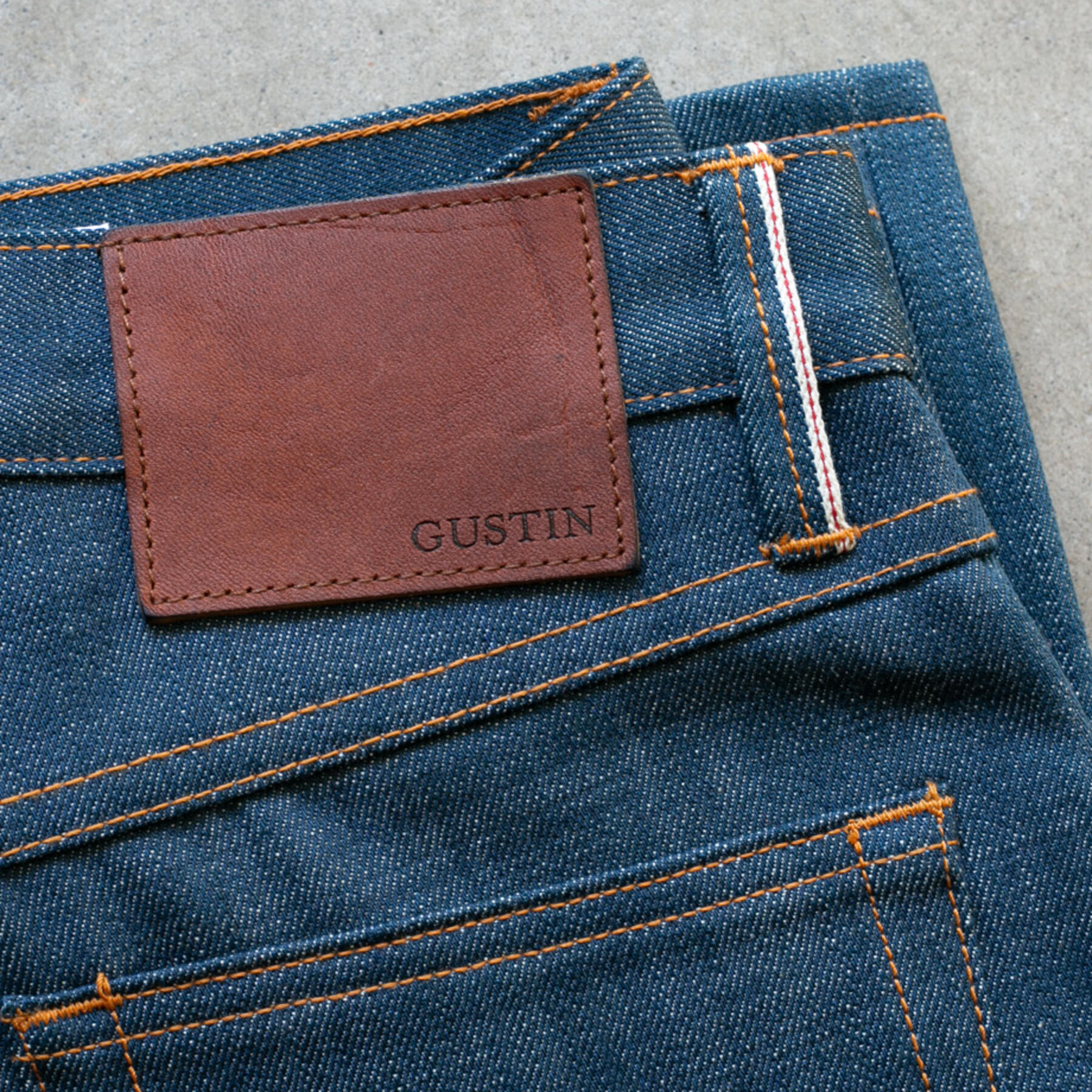 gustin #553 union slub selvedge