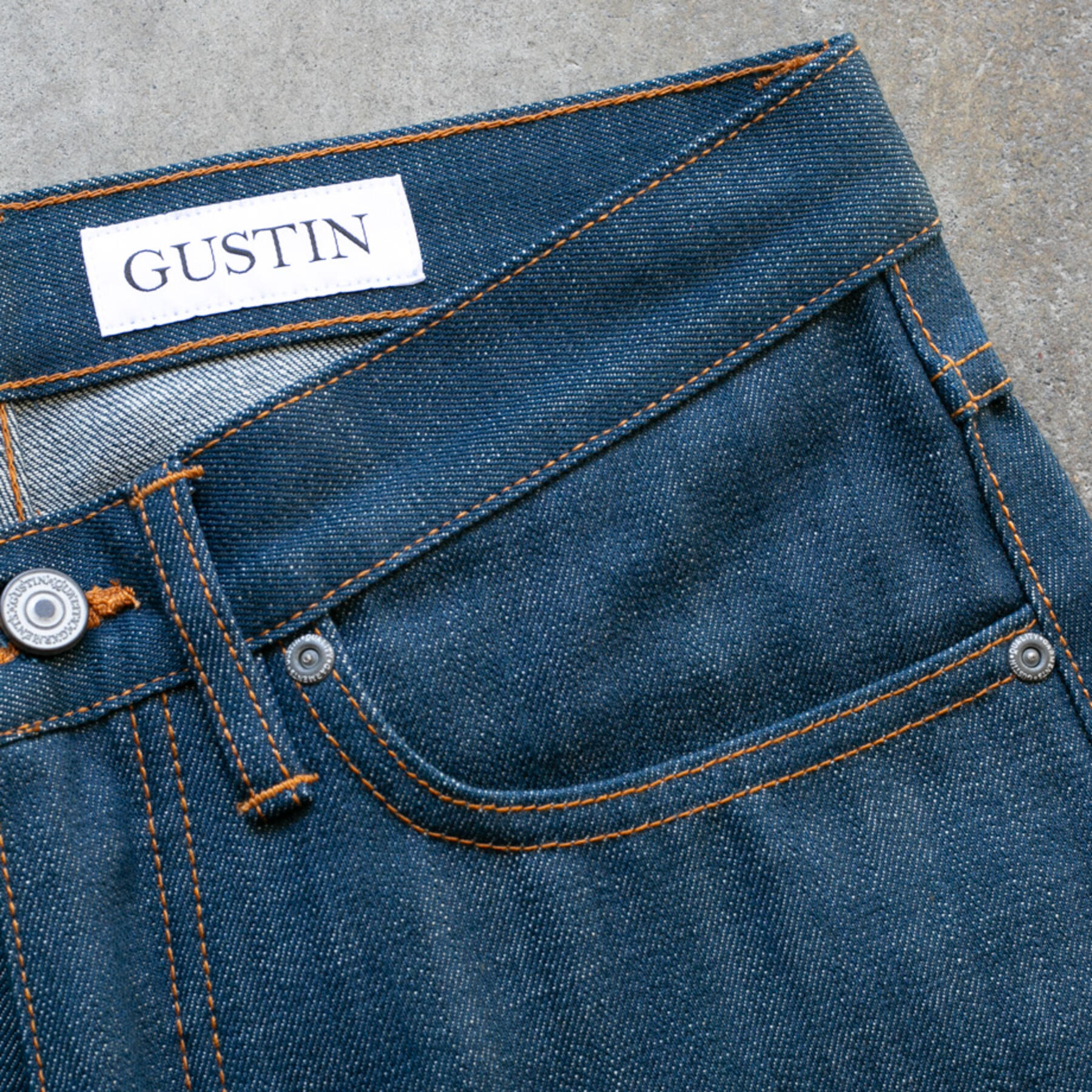gustin #553 union slub selvedge