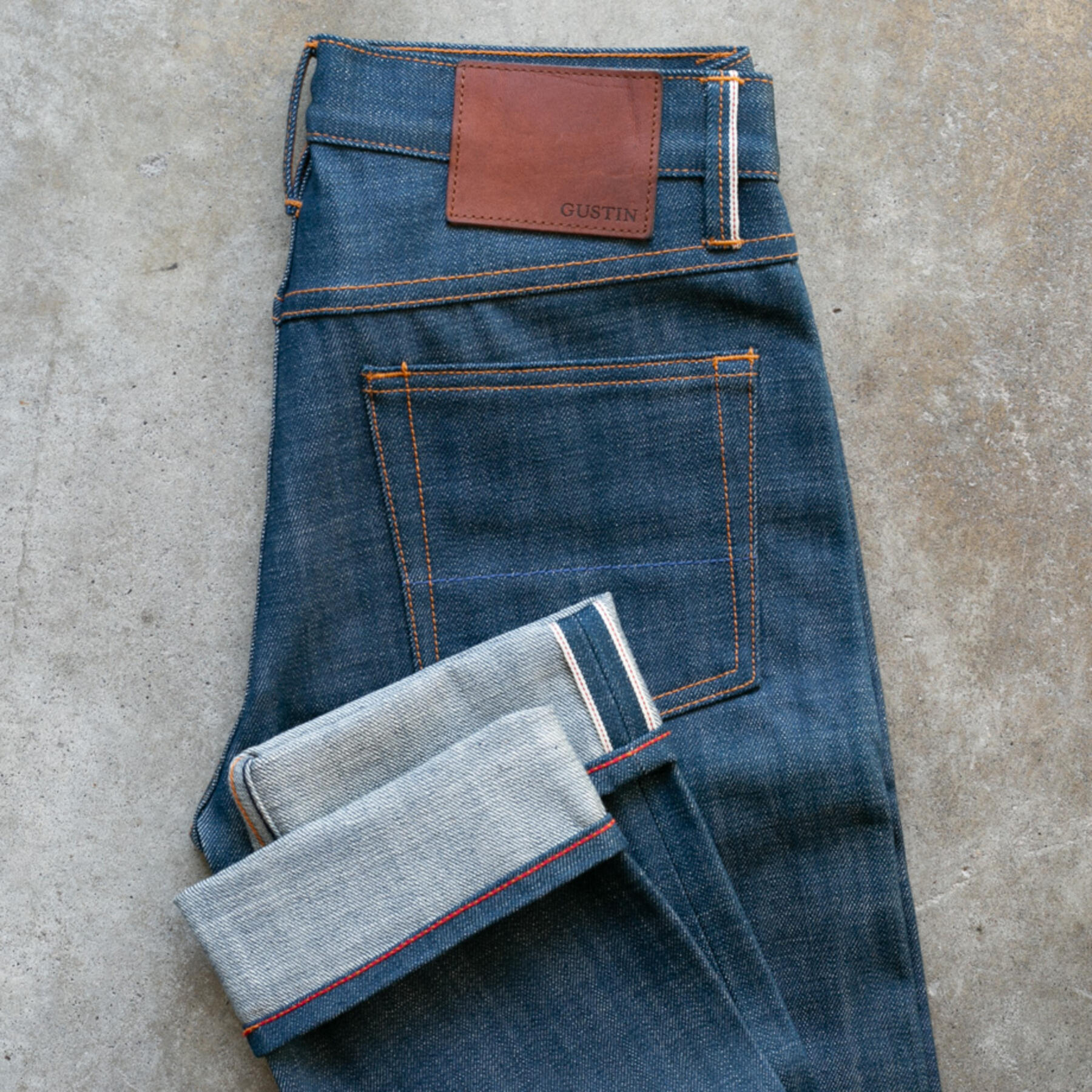 gustin #553 union slub selvedge