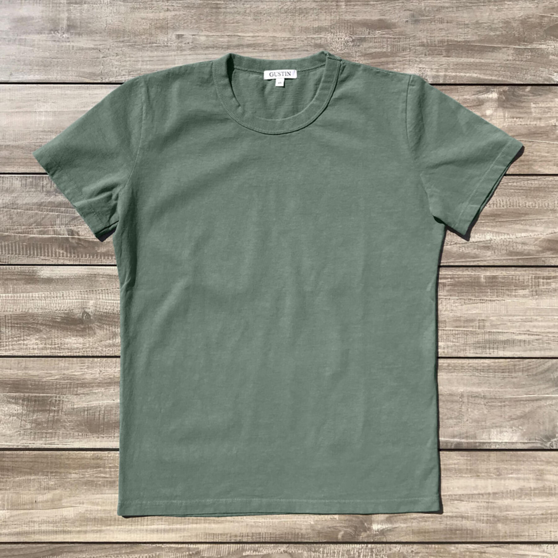 gustin heavyweight t-shirt 2 pack (sea grass)