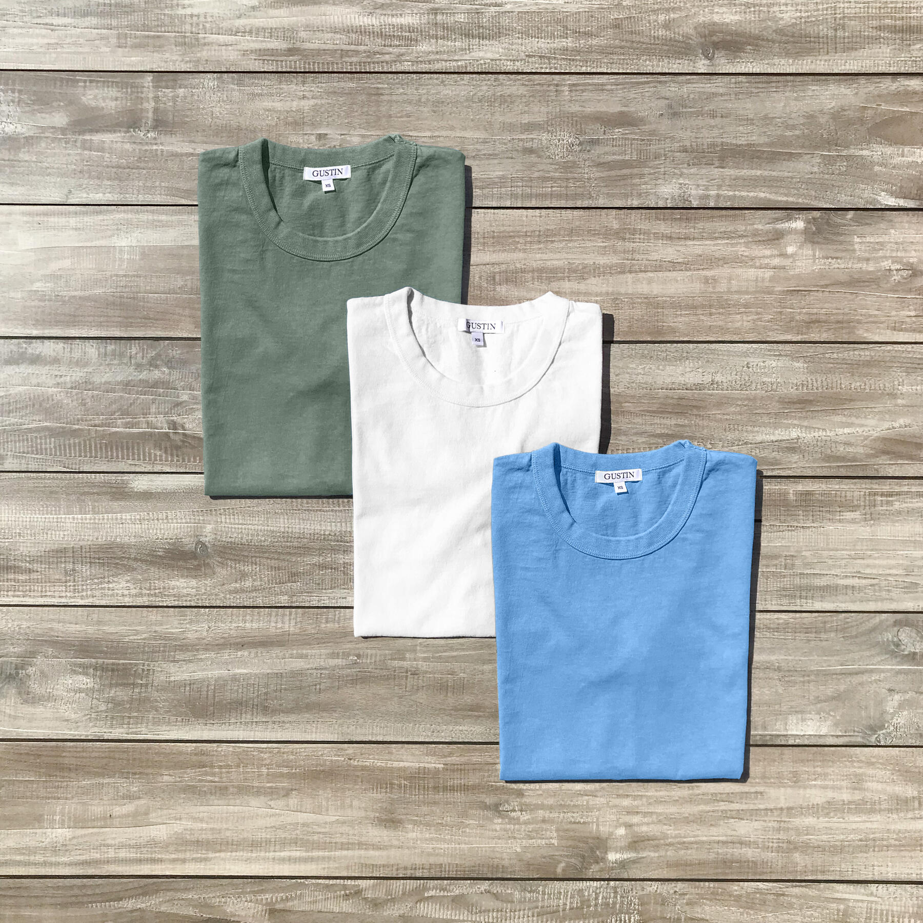gustin heavyweight t-shirt coastal collection