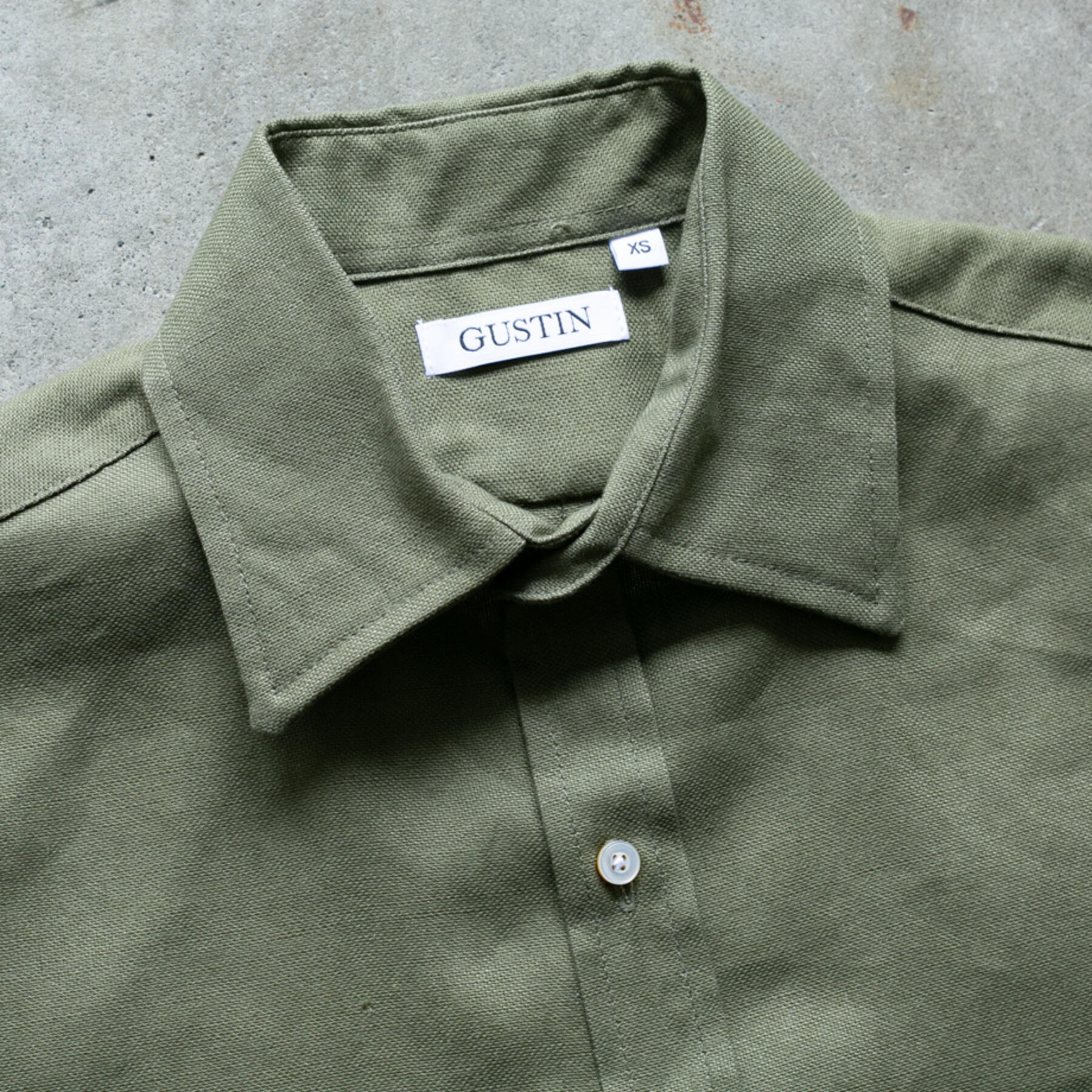 gustin #1142 desert oxford shirt - cactus