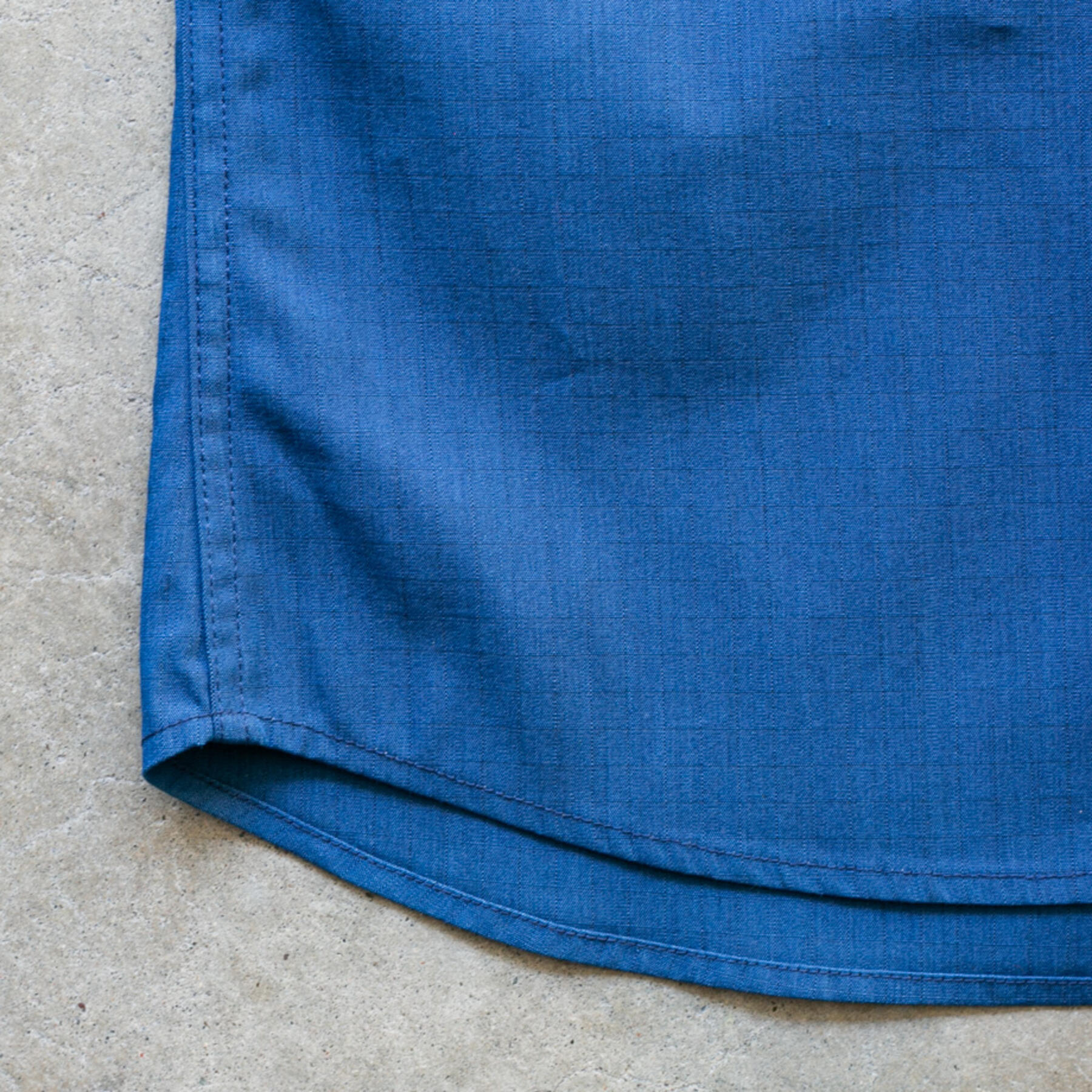 gustin #1144 indigo dye ripstop shirt