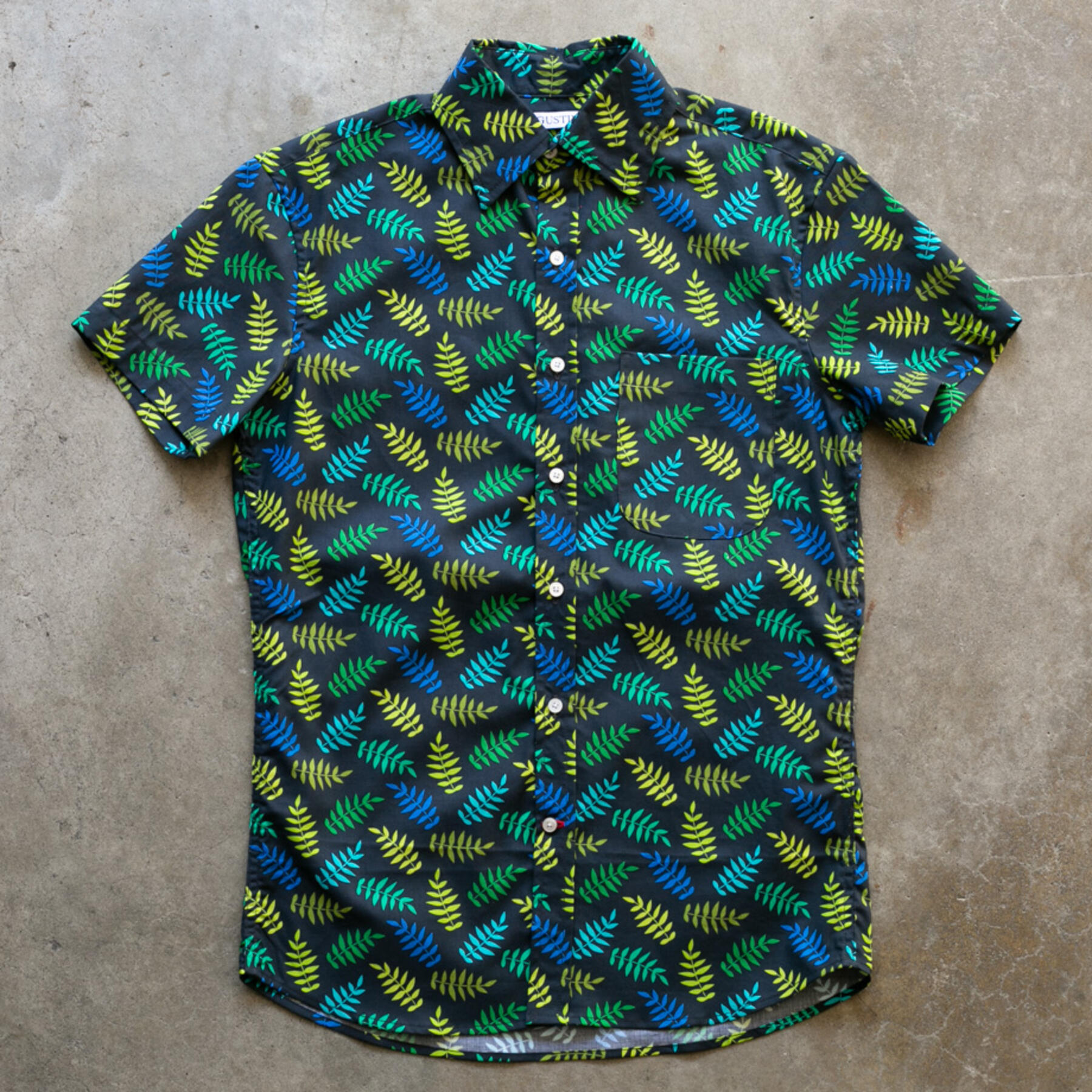 gustin #1145 electric branches shirt
