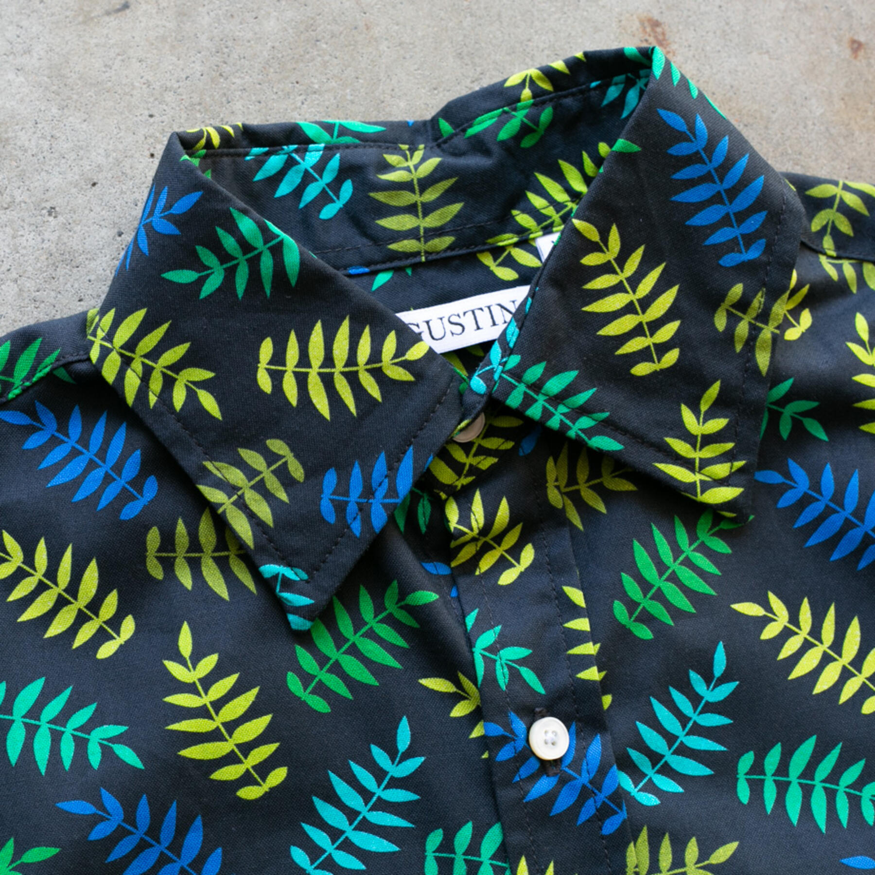 gustin #1145 electric branches shirt