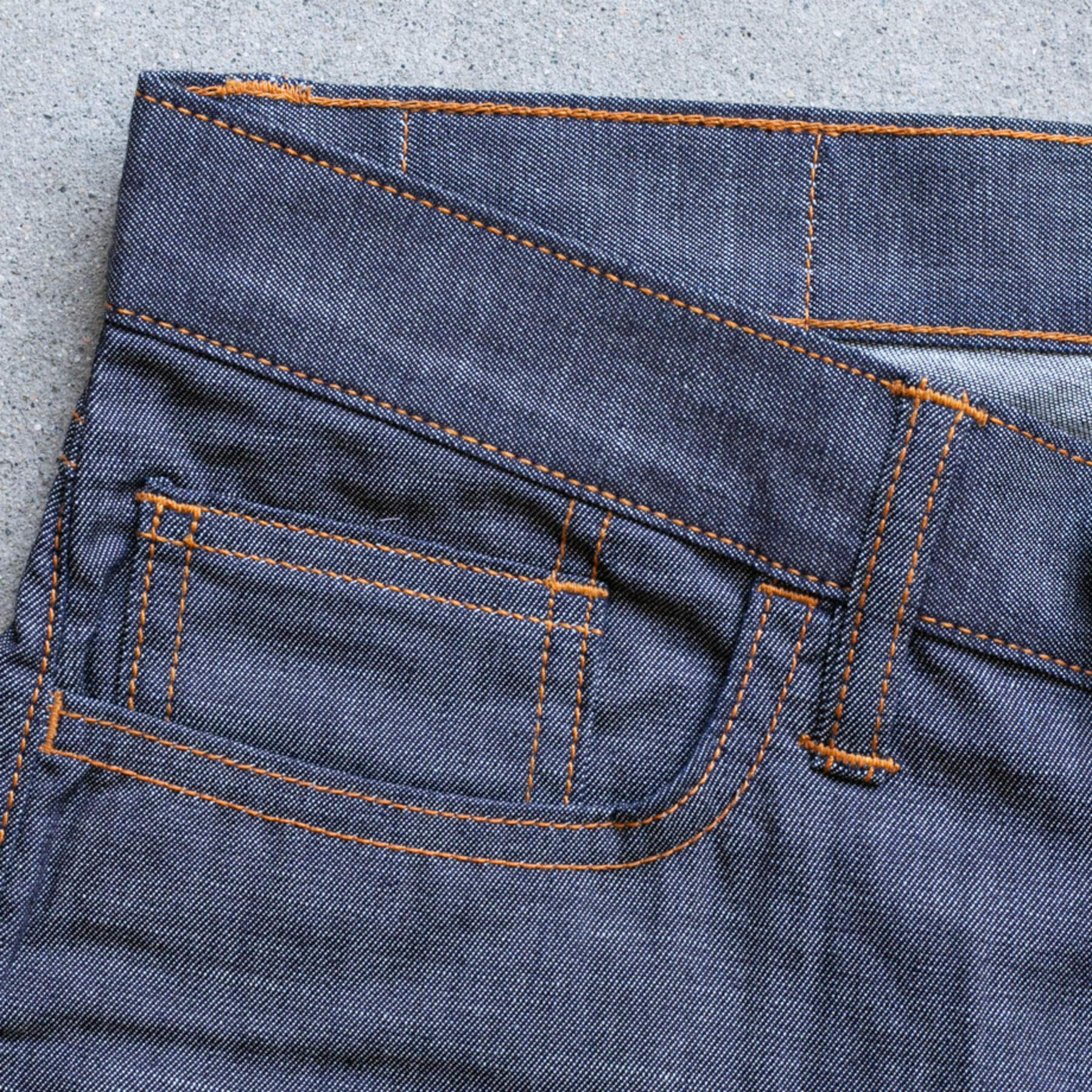 gustin #293 cone feather denim 5 pocket