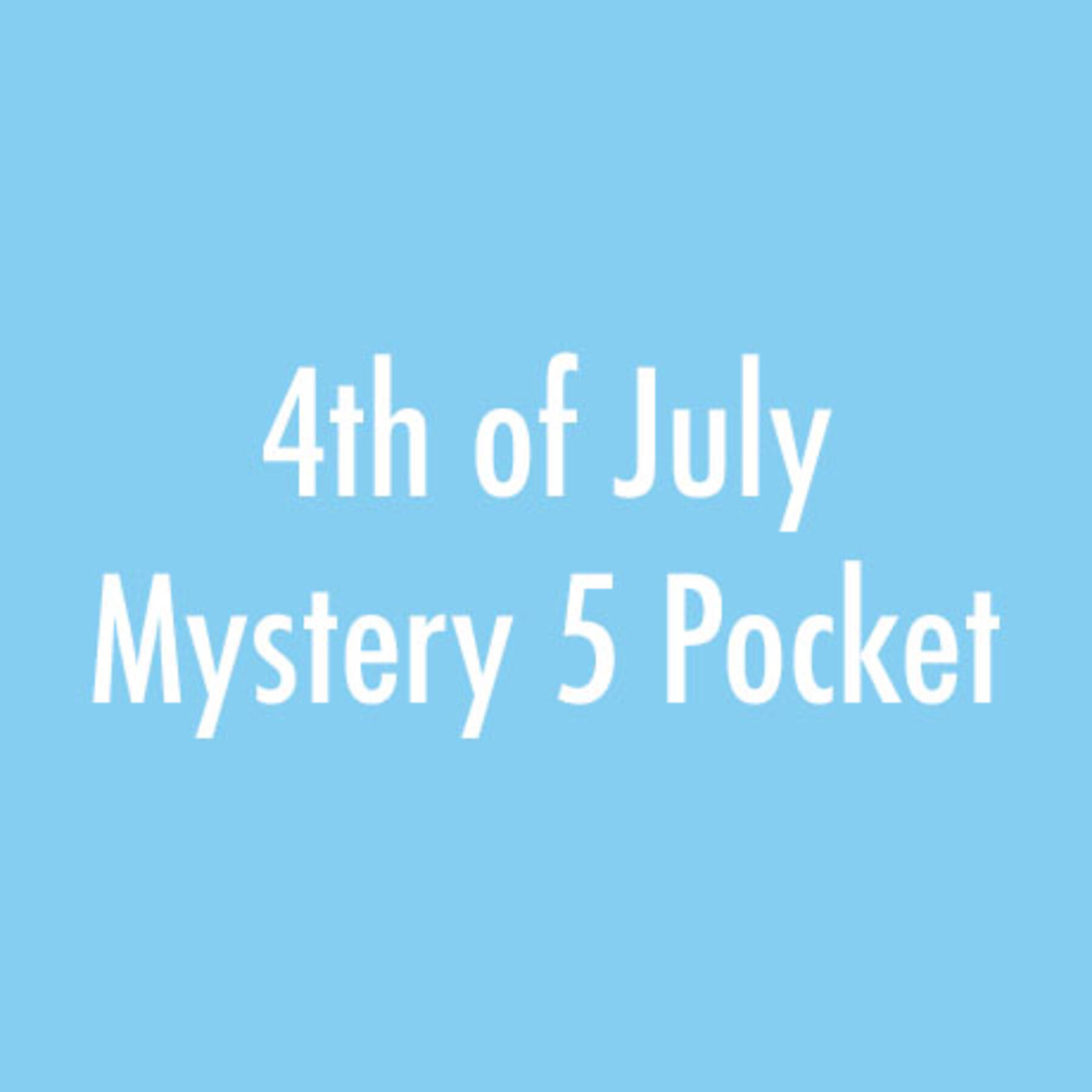 gustin 4th of july mystery 5 pocket