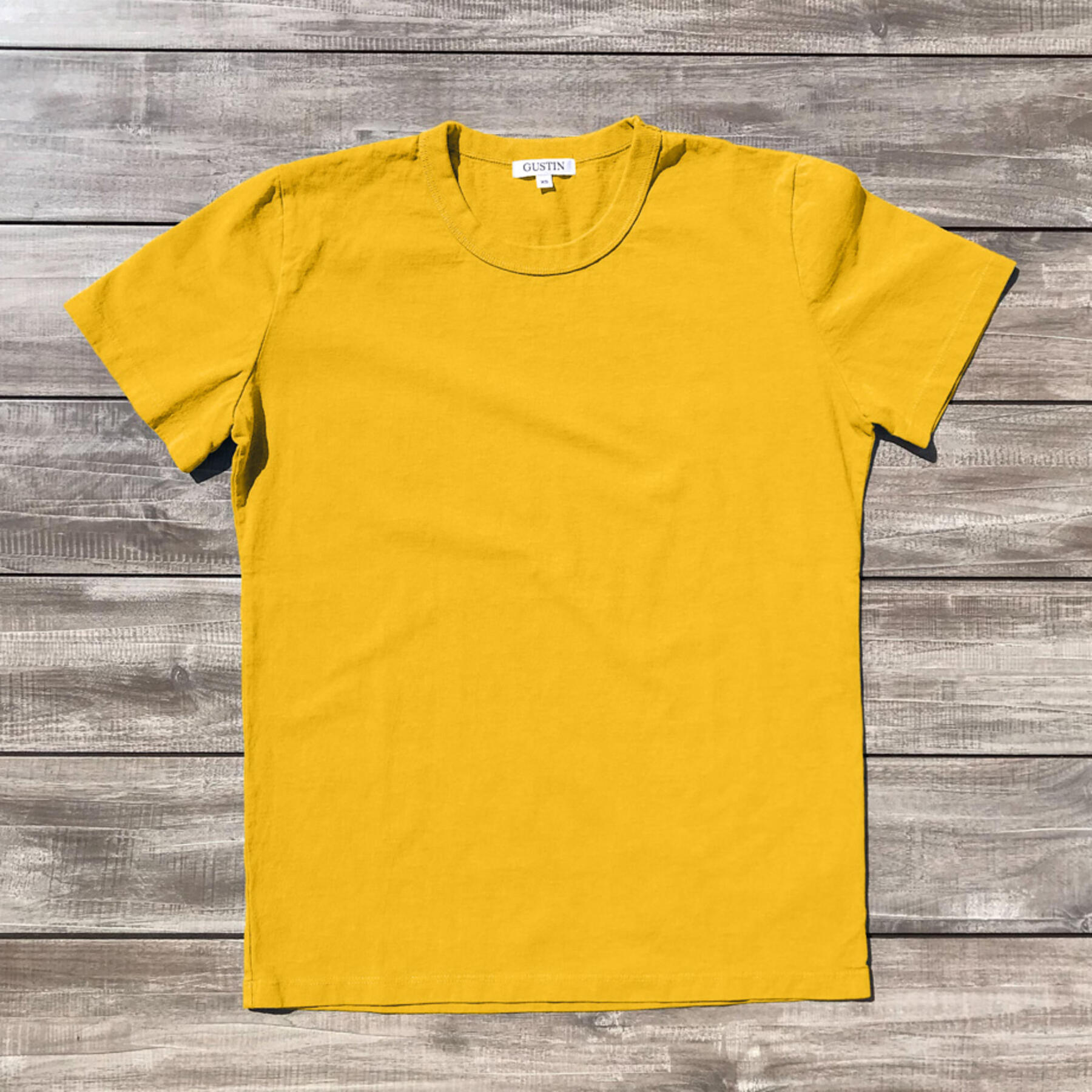 gustin heavyweight t-shirt sunset collection