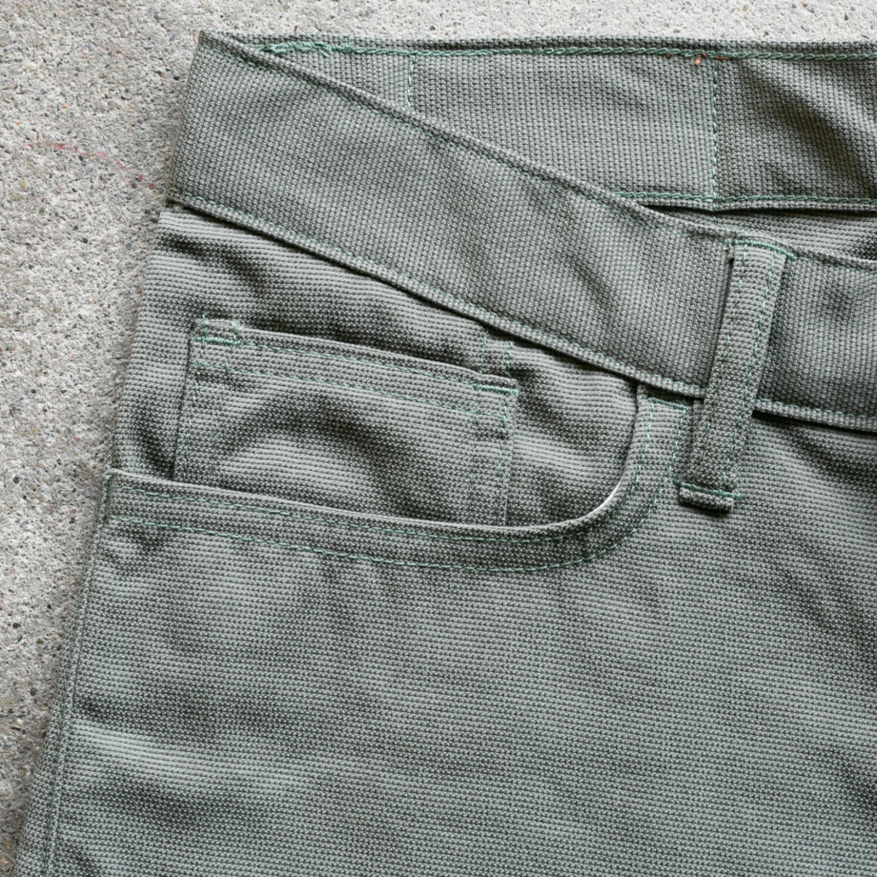 gustin #295 japan natural nylon 5 pocket - army