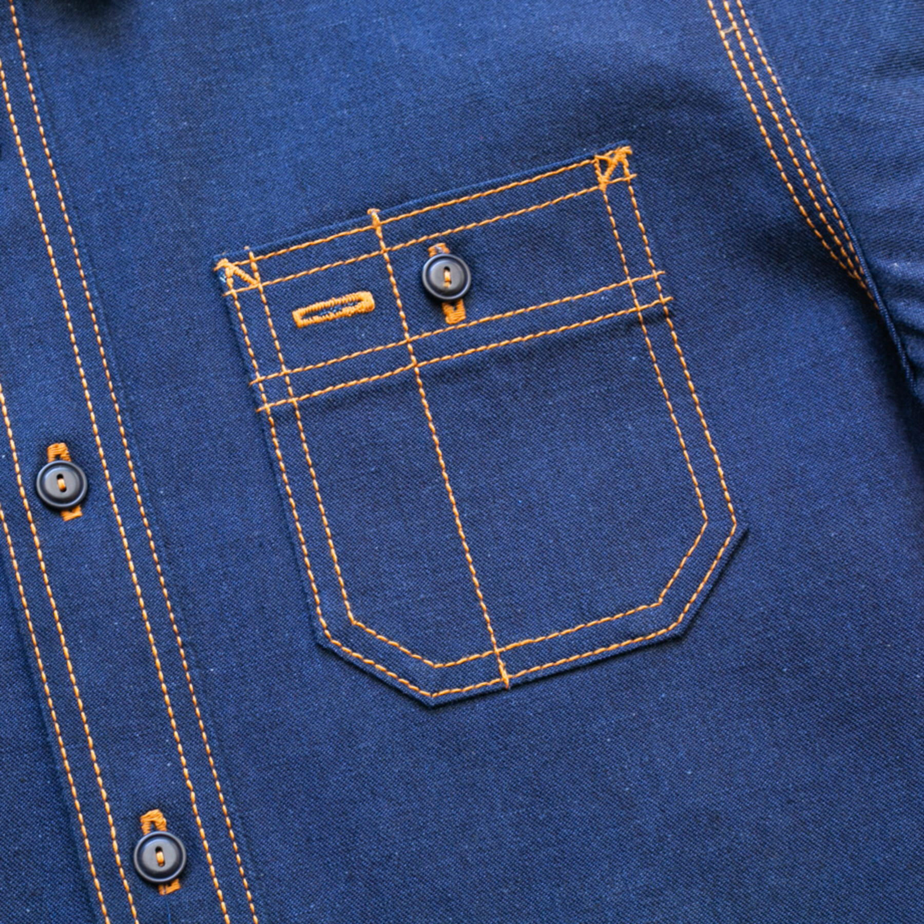 gustin #150 japan indigoxcobalt workshirt