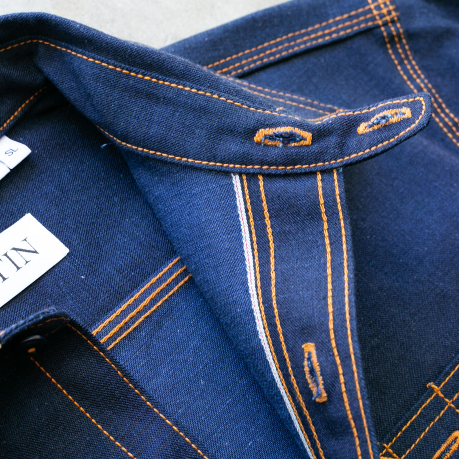 gustin #150 japan indigoxcobalt workshirt