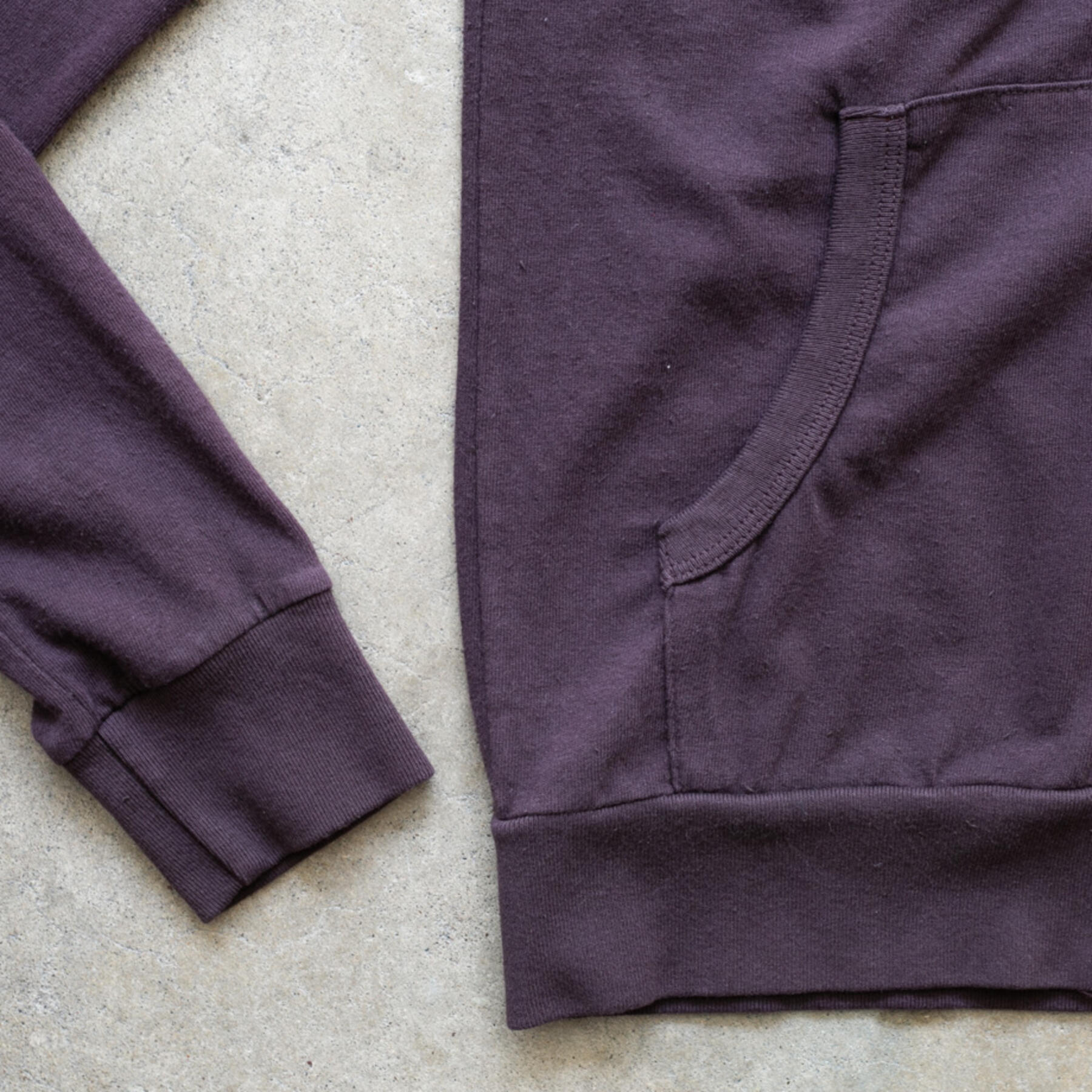 gustin superlight zip hoodie - oxblood
