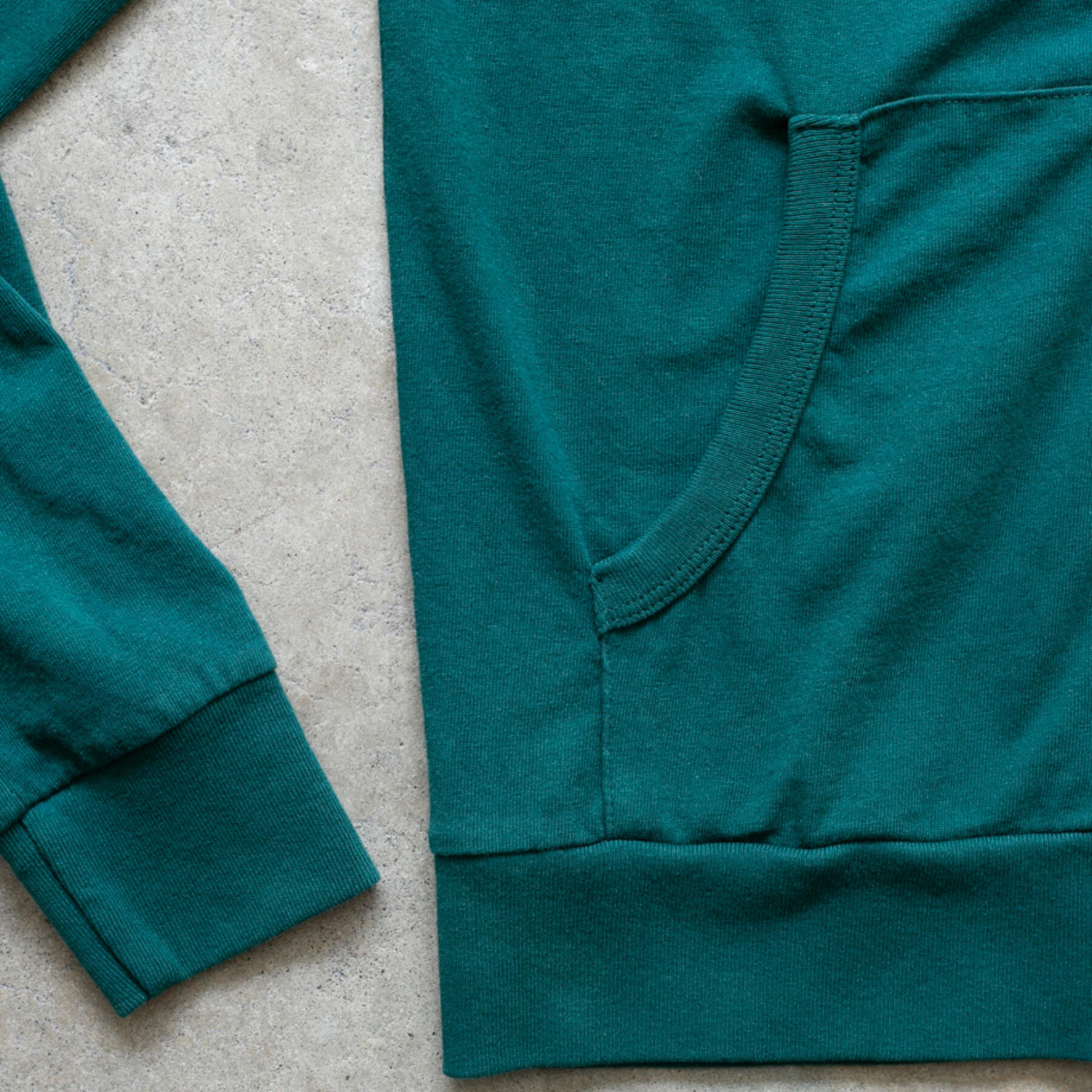 gustin superlight zip hoodie - forest