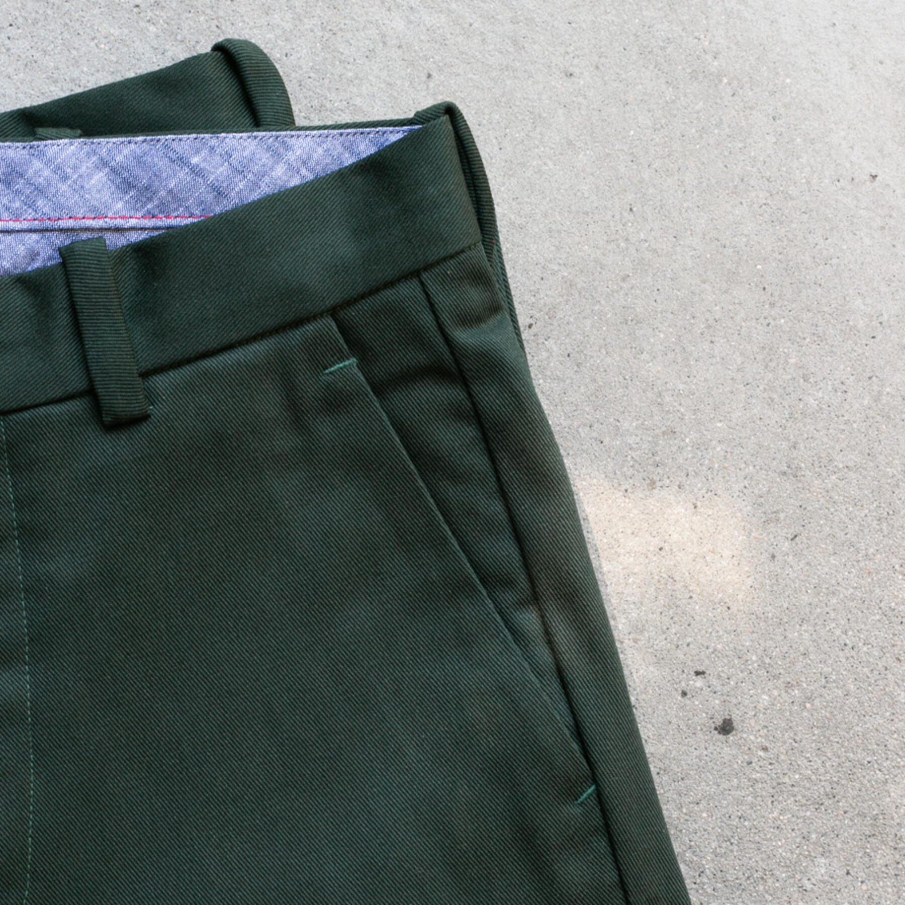 gustin #238 skater twill chinos - hunter