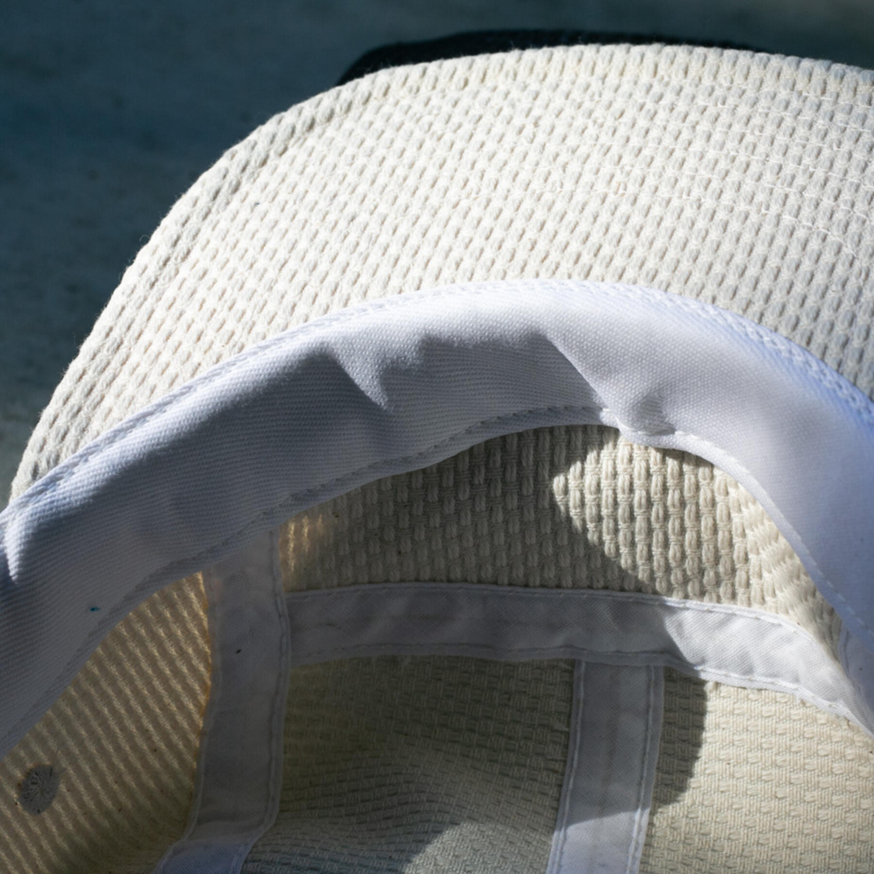 gustin camp hat - monster sashiko natural
