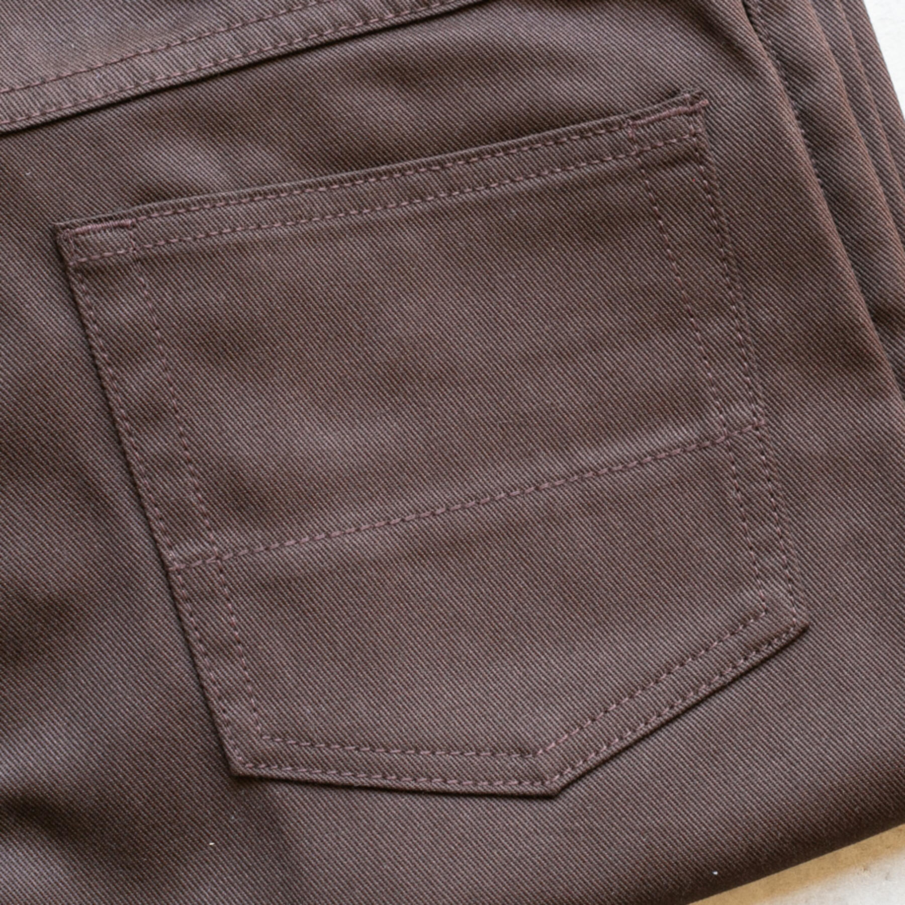 gustin #305 repro skater twill 5 pocket - brown