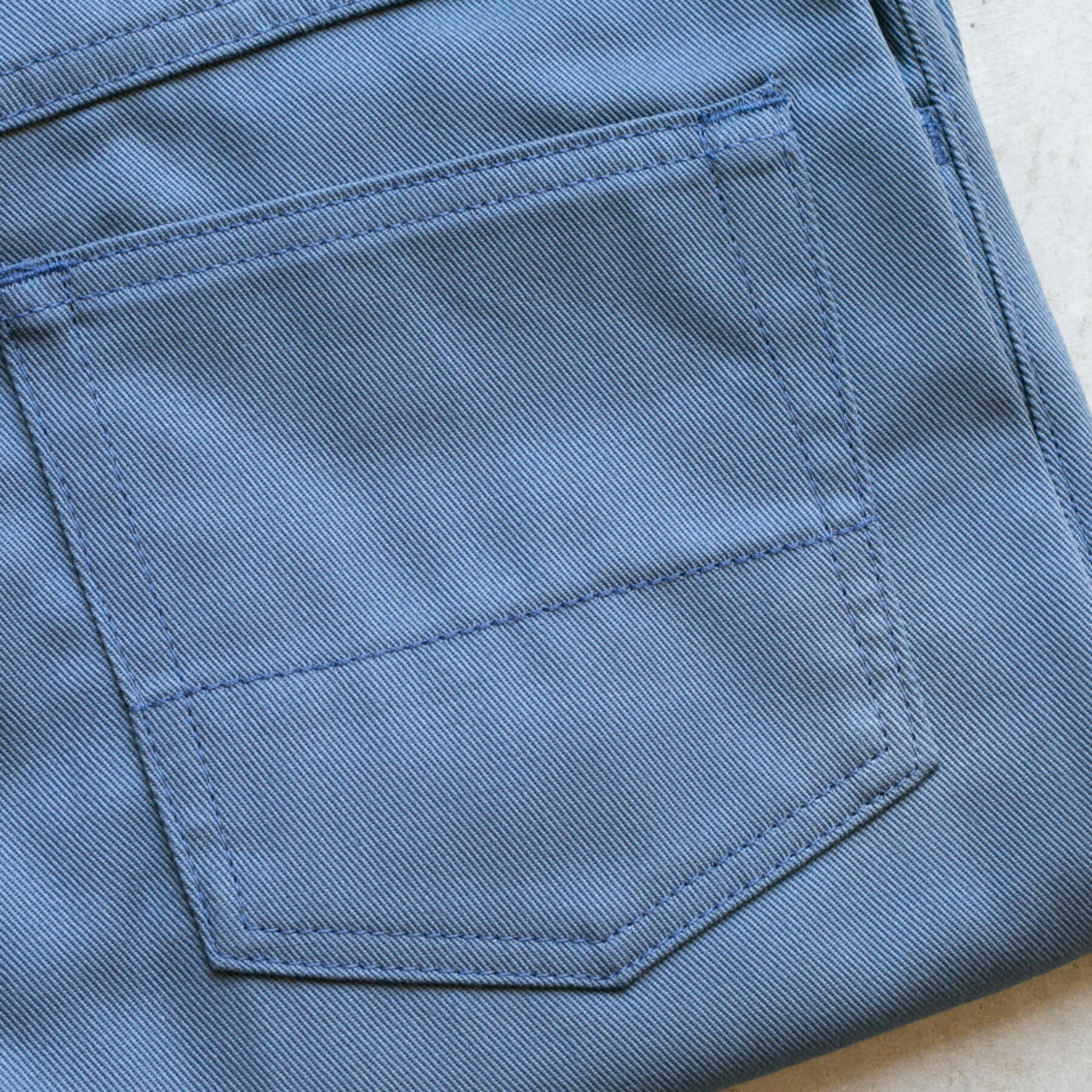 gustin #307 repro skater twill 5 pocket - slate blue