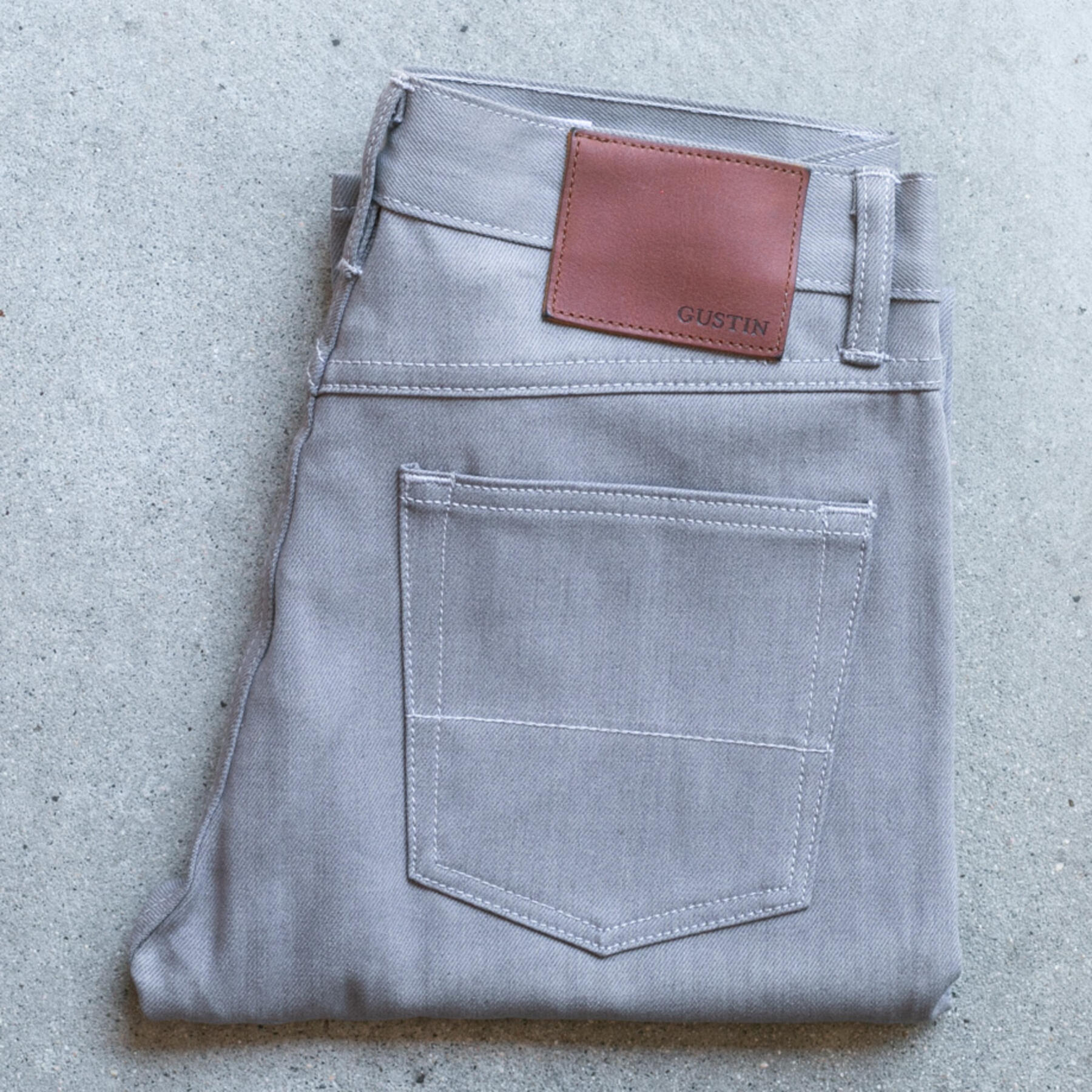 gustin #309 japan double grey 5 pocket