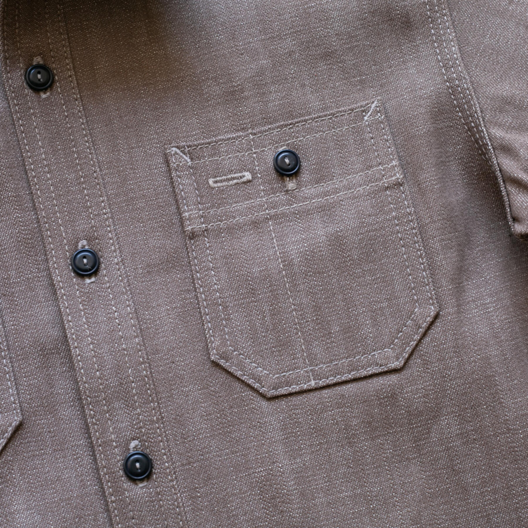 gustin #153 japan raw umber workshirt