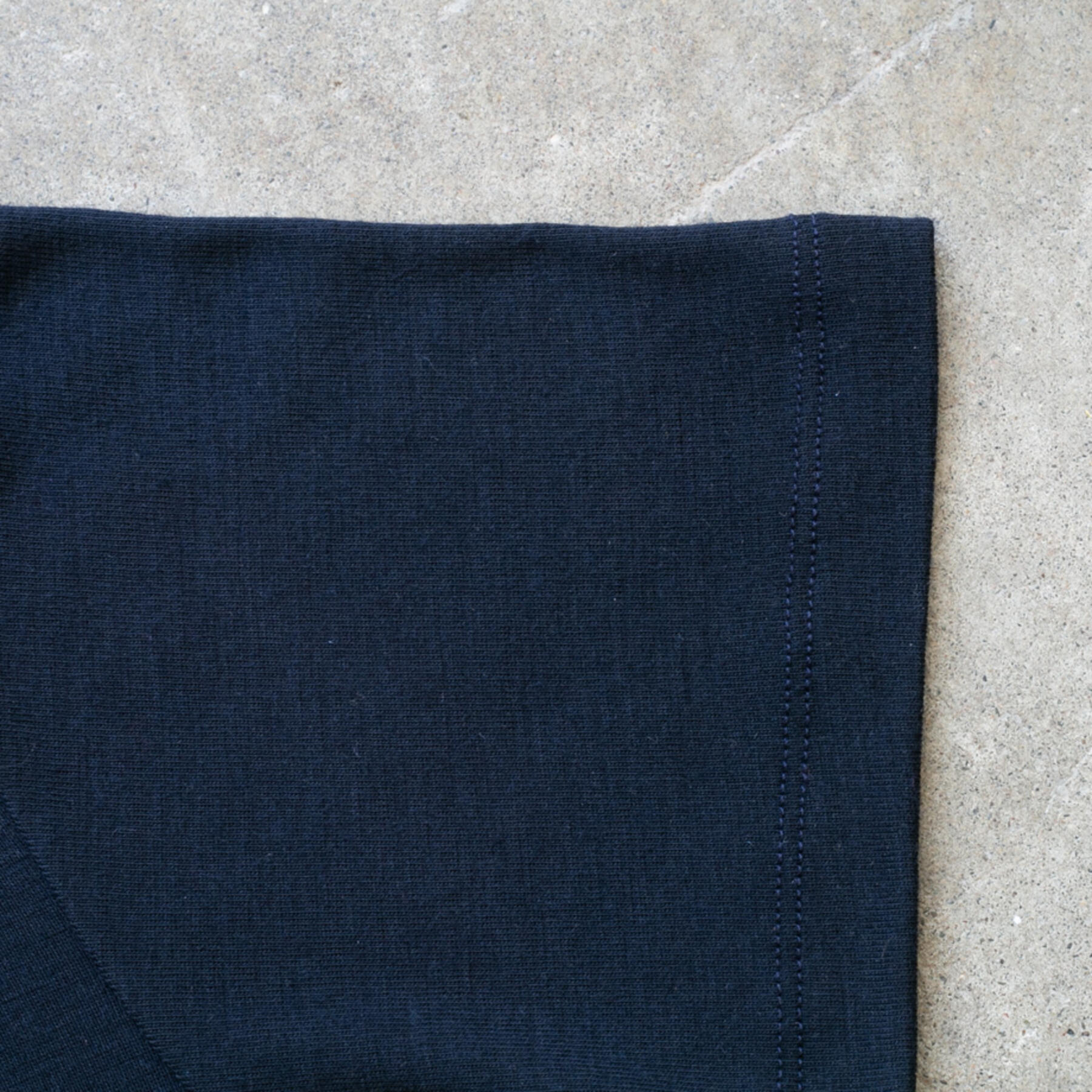 gustin merino wool polo - navy