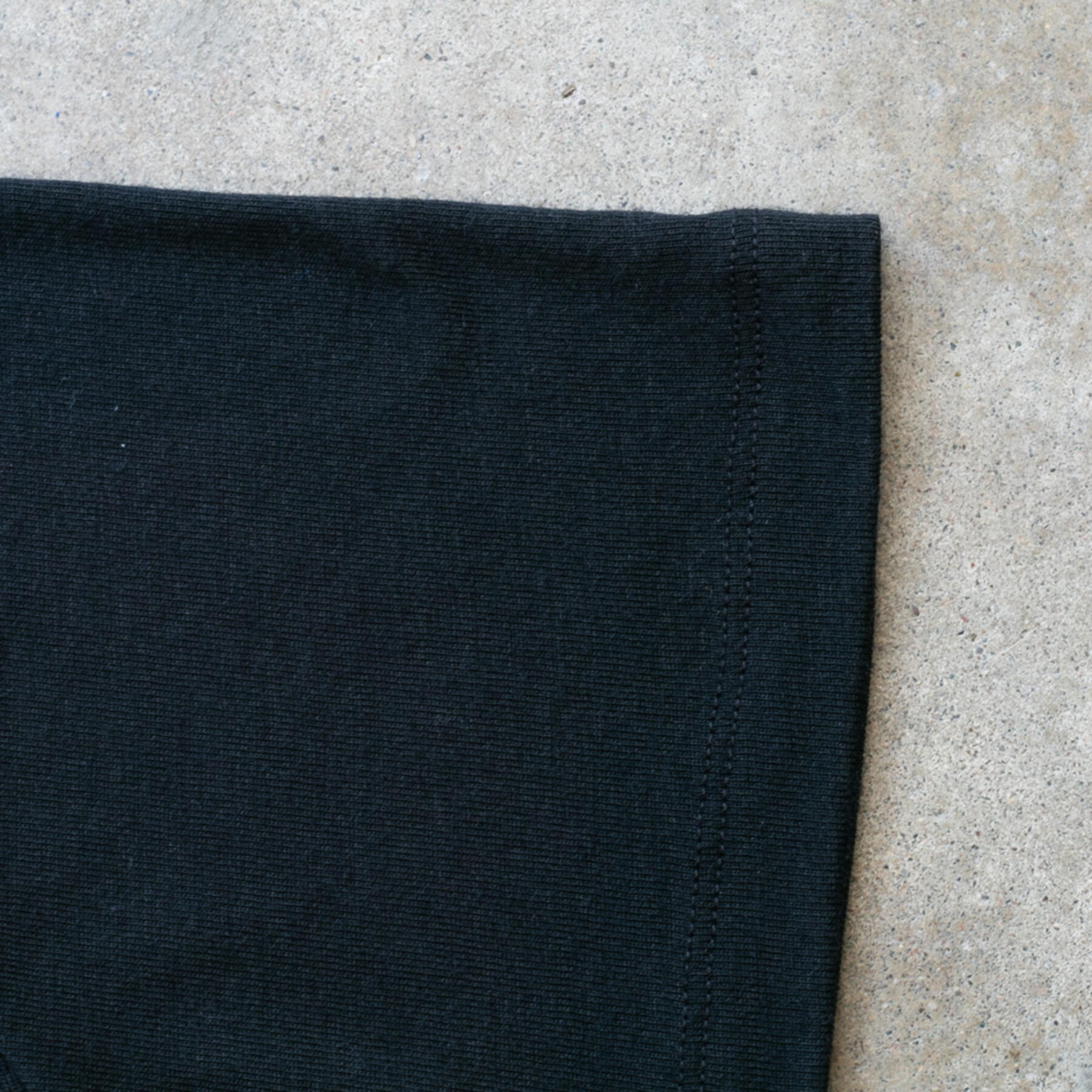 gustin merino wool polo - black