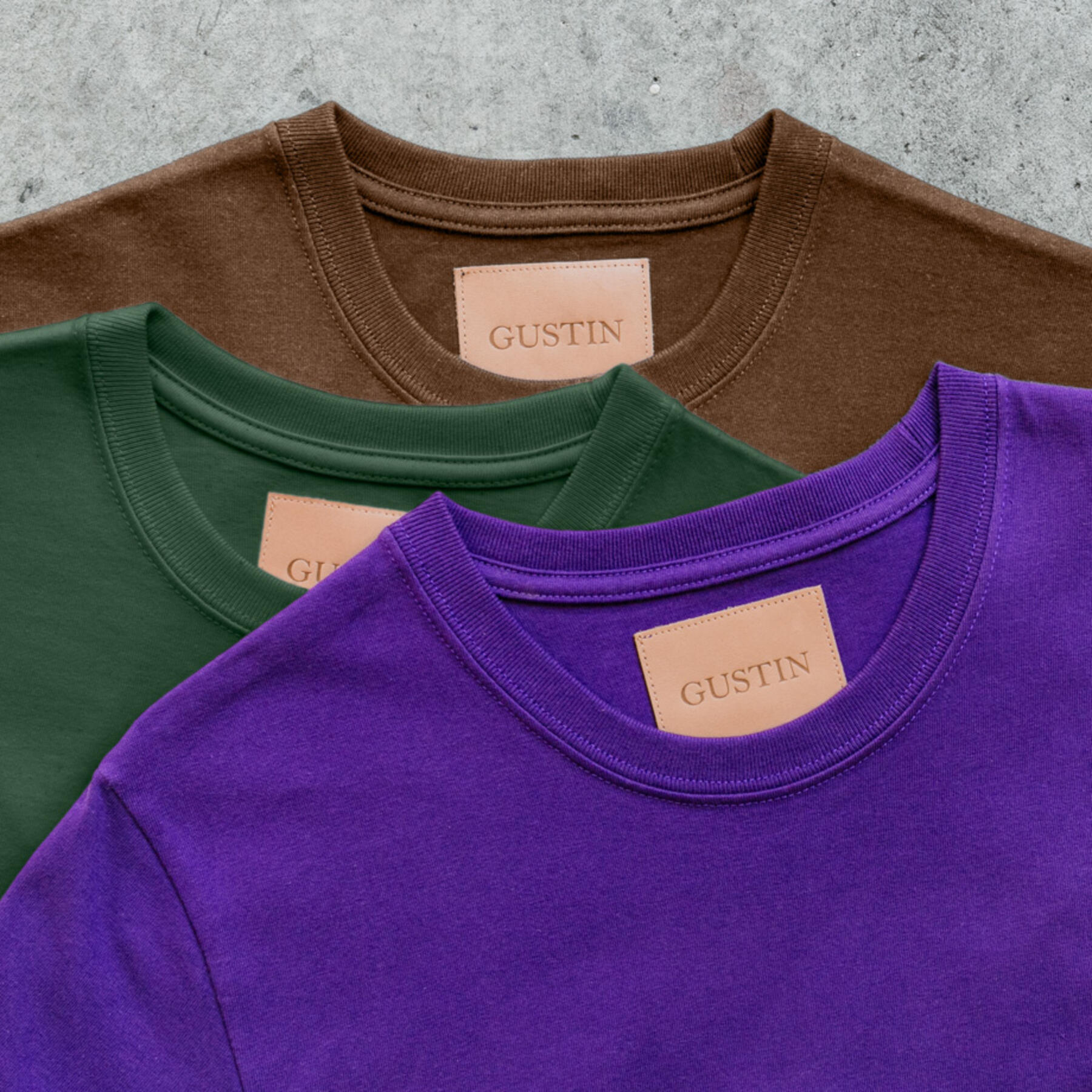 gustin vintage heavyweight t-shirt saturation pack