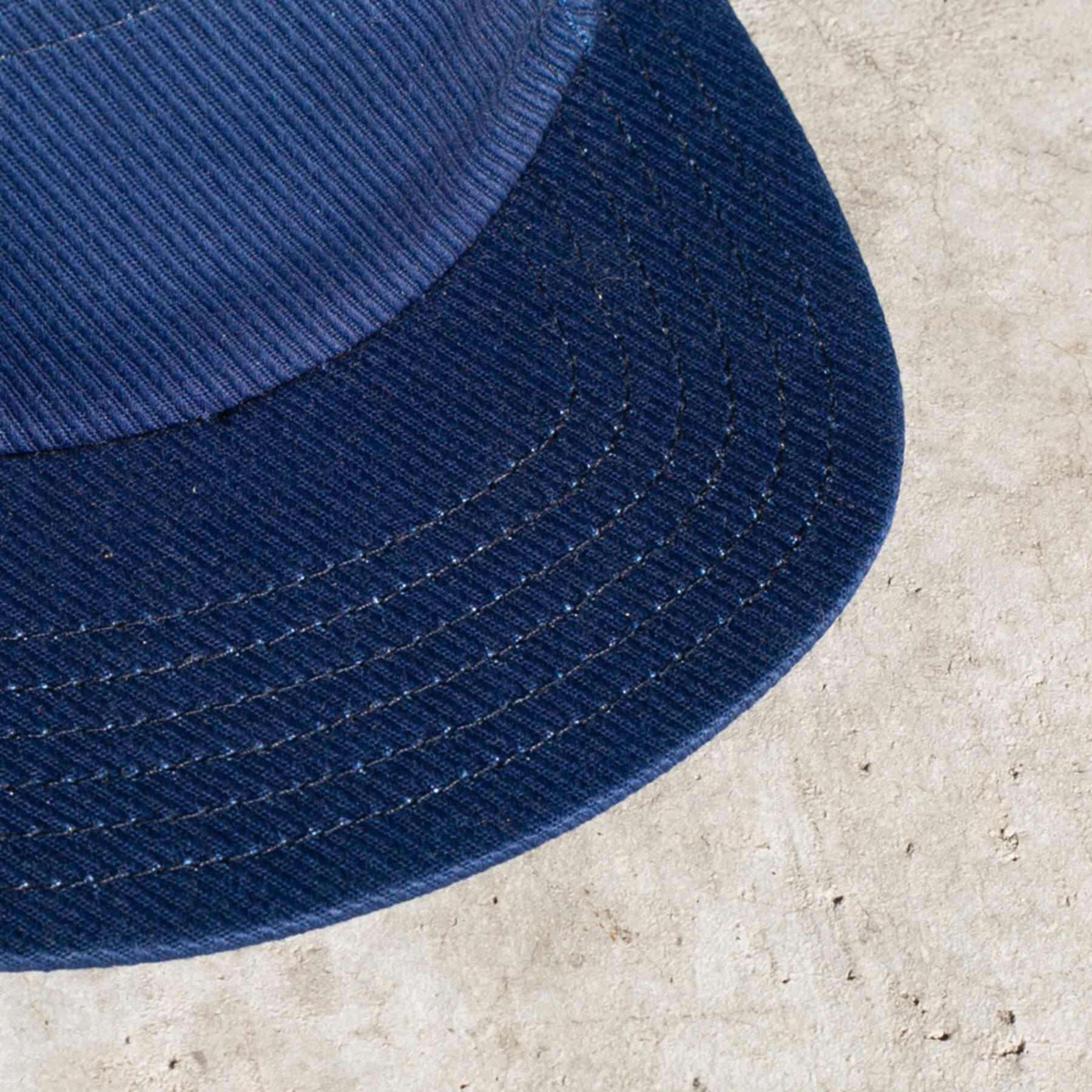 gustin camp hat - indigo kersey