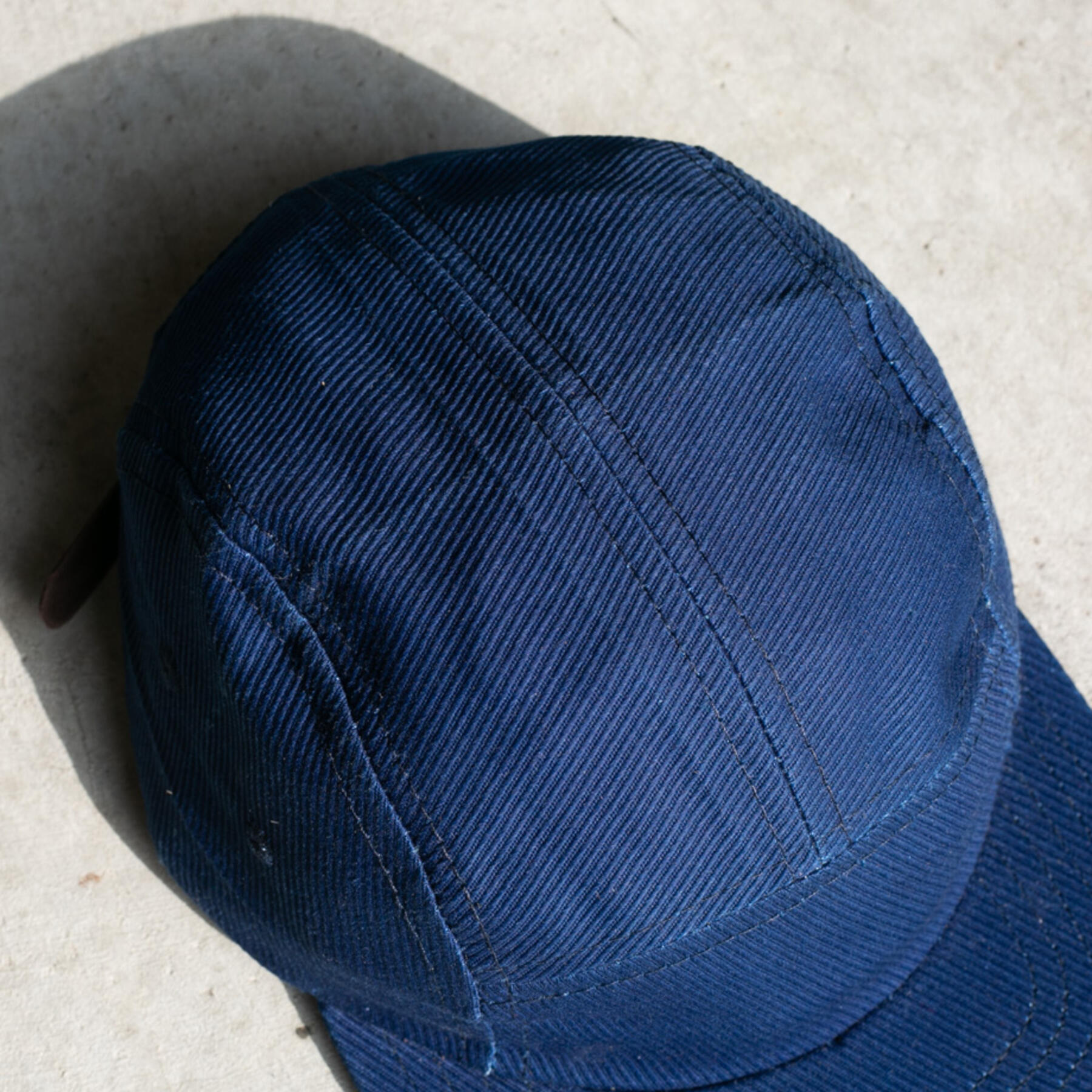 gustin camp hat - indigo kersey